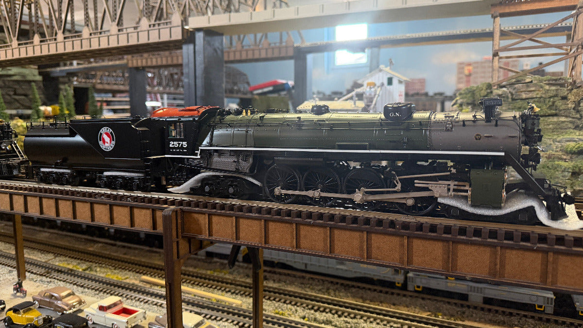 MTH 20-30123-1 - Premier - 4-8-4 Steam Locomotive "Great Northern" #2575 w/ PS3