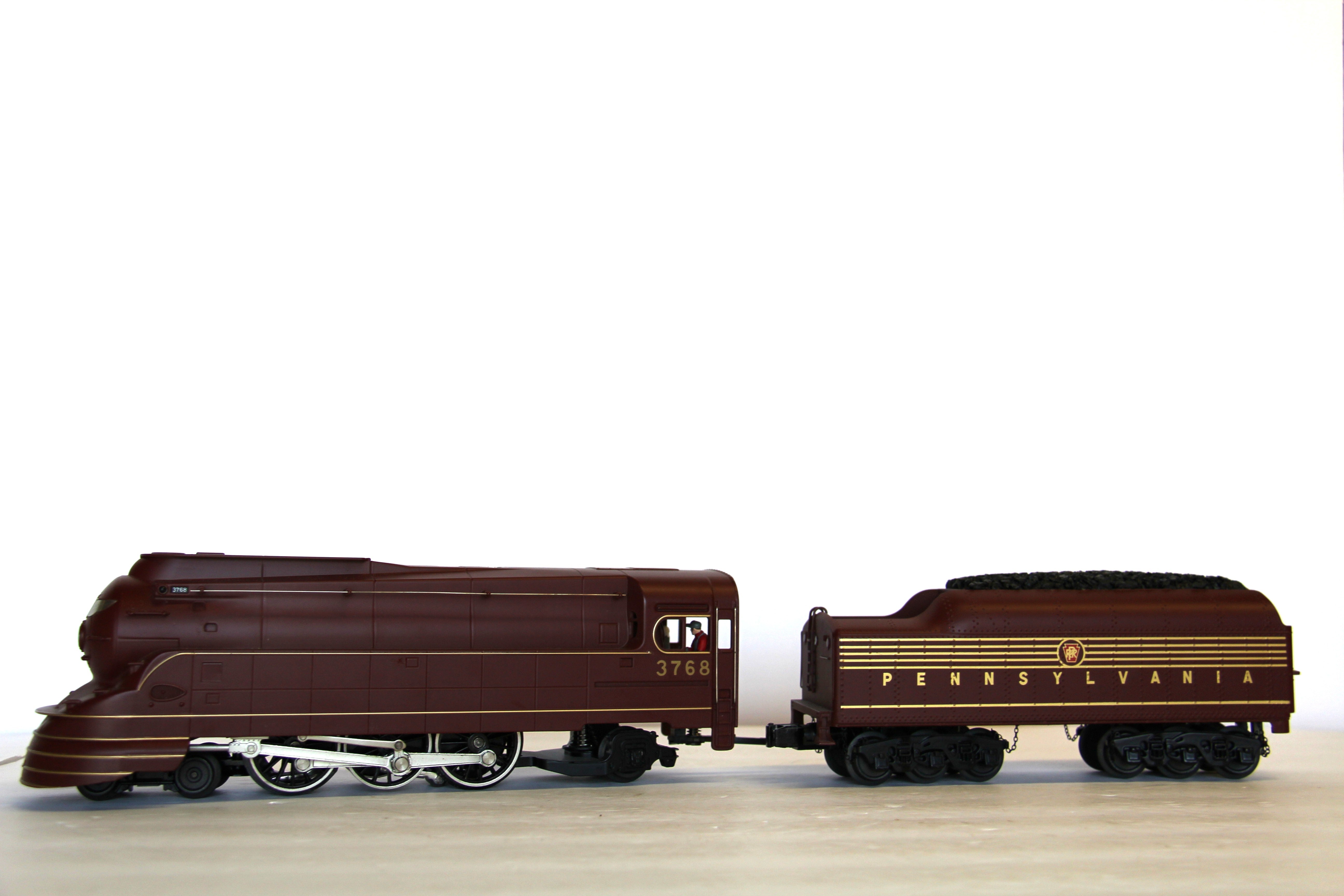 Rail King 30-1720-1 Pennsylvania (Tuscan) 4-6-2 Torpedo Steam Engine-Second hand-M6893