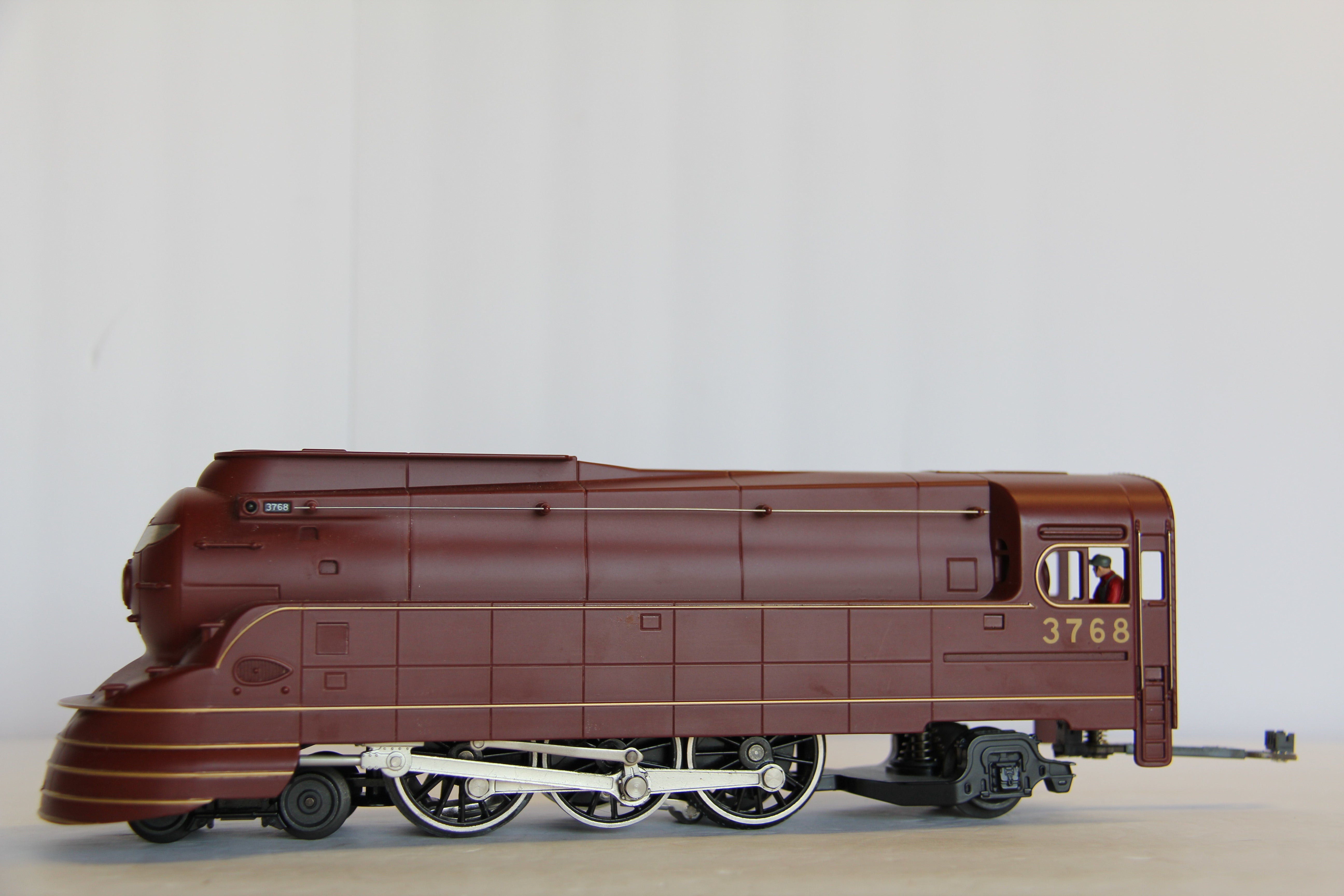 Rail King 30-1720-1 Pennsylvania (Tuscan) 4-6-2 Torpedo Steam Engine-Second hand-M6893