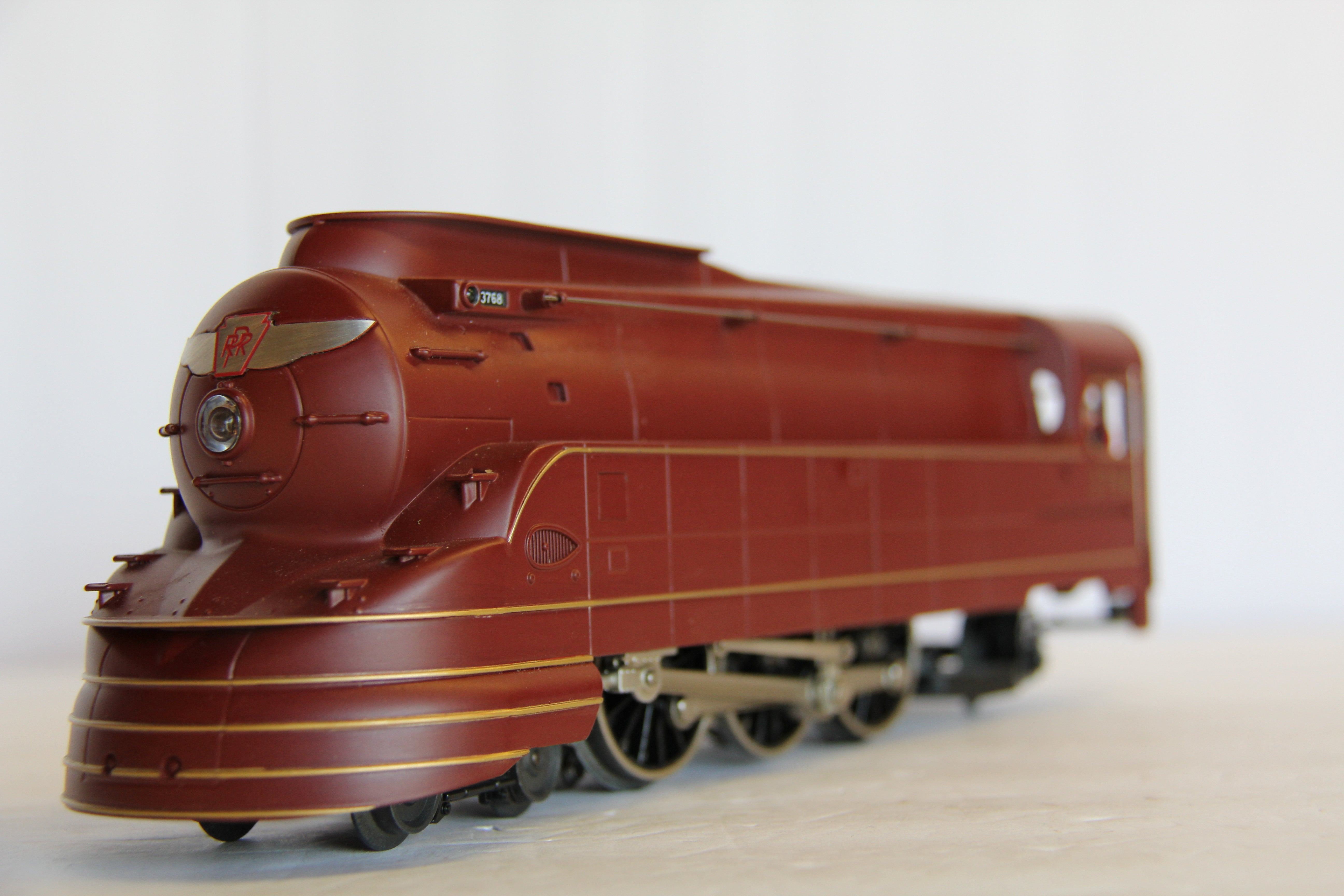 Rail King 30-1720-1 Pennsylvania (Tuscan) 4-6-2 Torpedo Steam Engine-Second hand-M6893