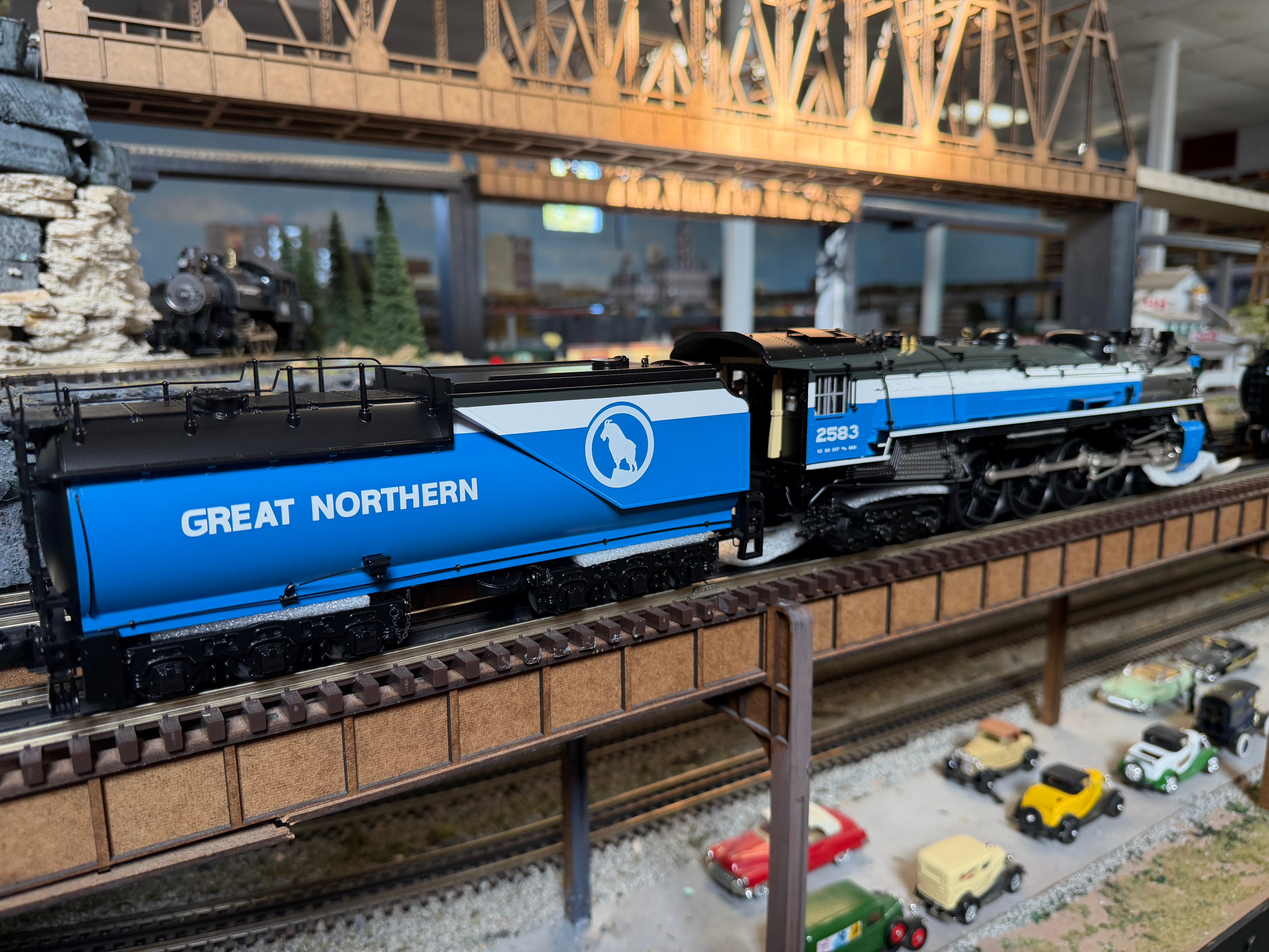 MTH 20-30127-1 - Premier - 4-8-4 Steam Locomotive "Great Northern" #2583 w/ PS3