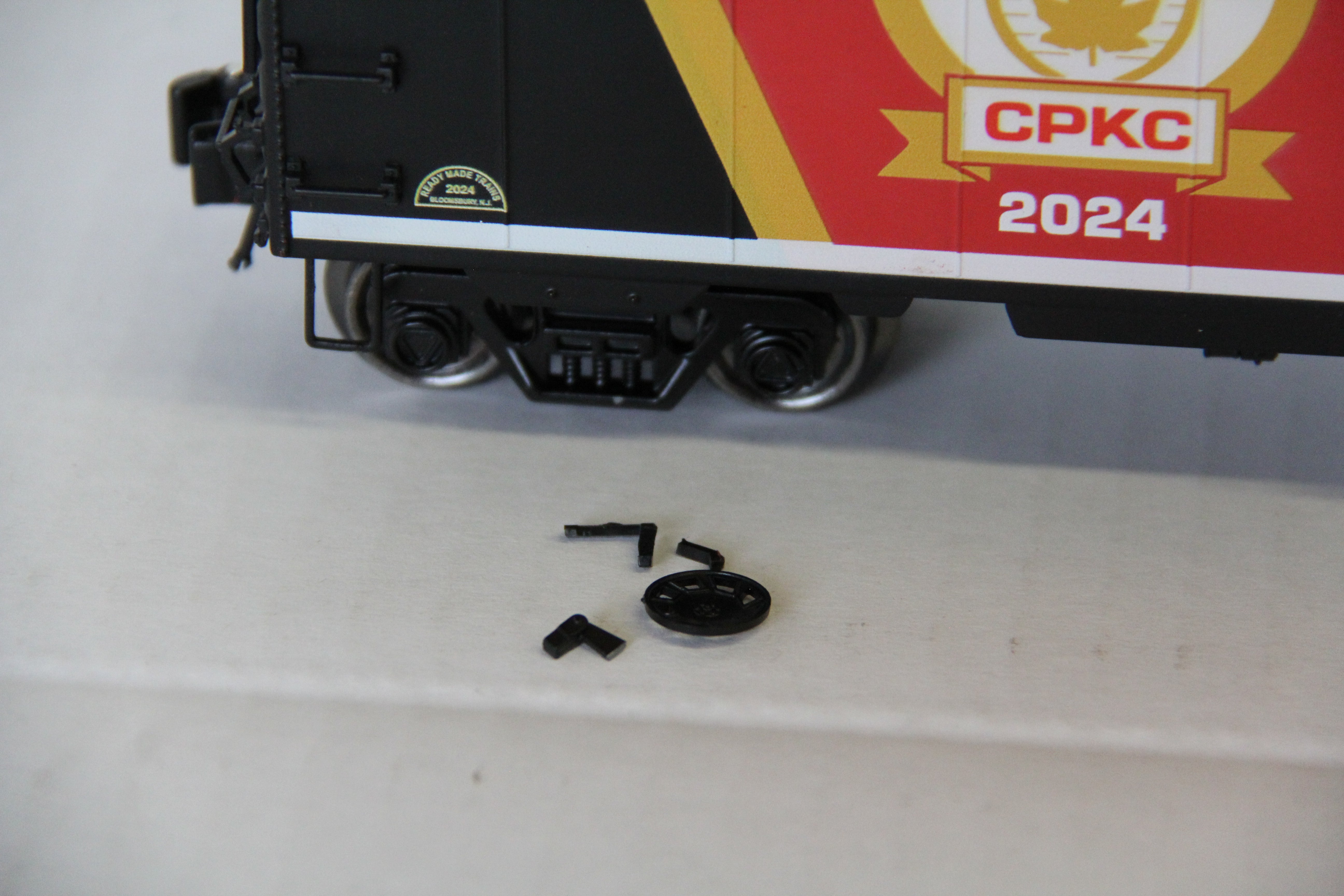 RMT-96455 CAN Pacific Kansas City (CPKC) 2024 Final Spike Steam Tour 40' PS-1 Boxcar-Second hand-M7503