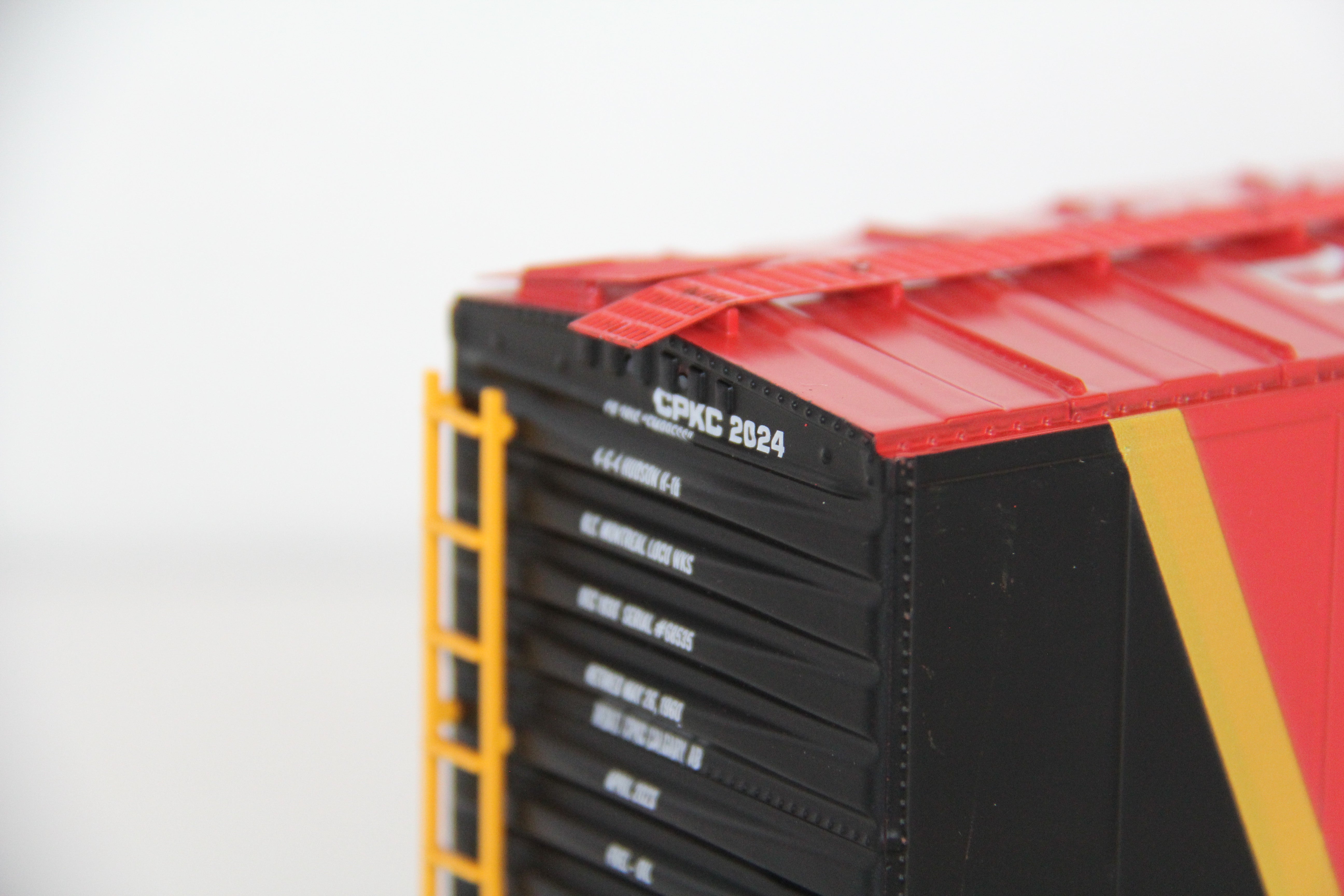 RMT-96455 CAN Pacific Kansas City (CPKC) 2024 Final Spike Steam Tour 40' PS-1 Boxcar-Second hand-M7503