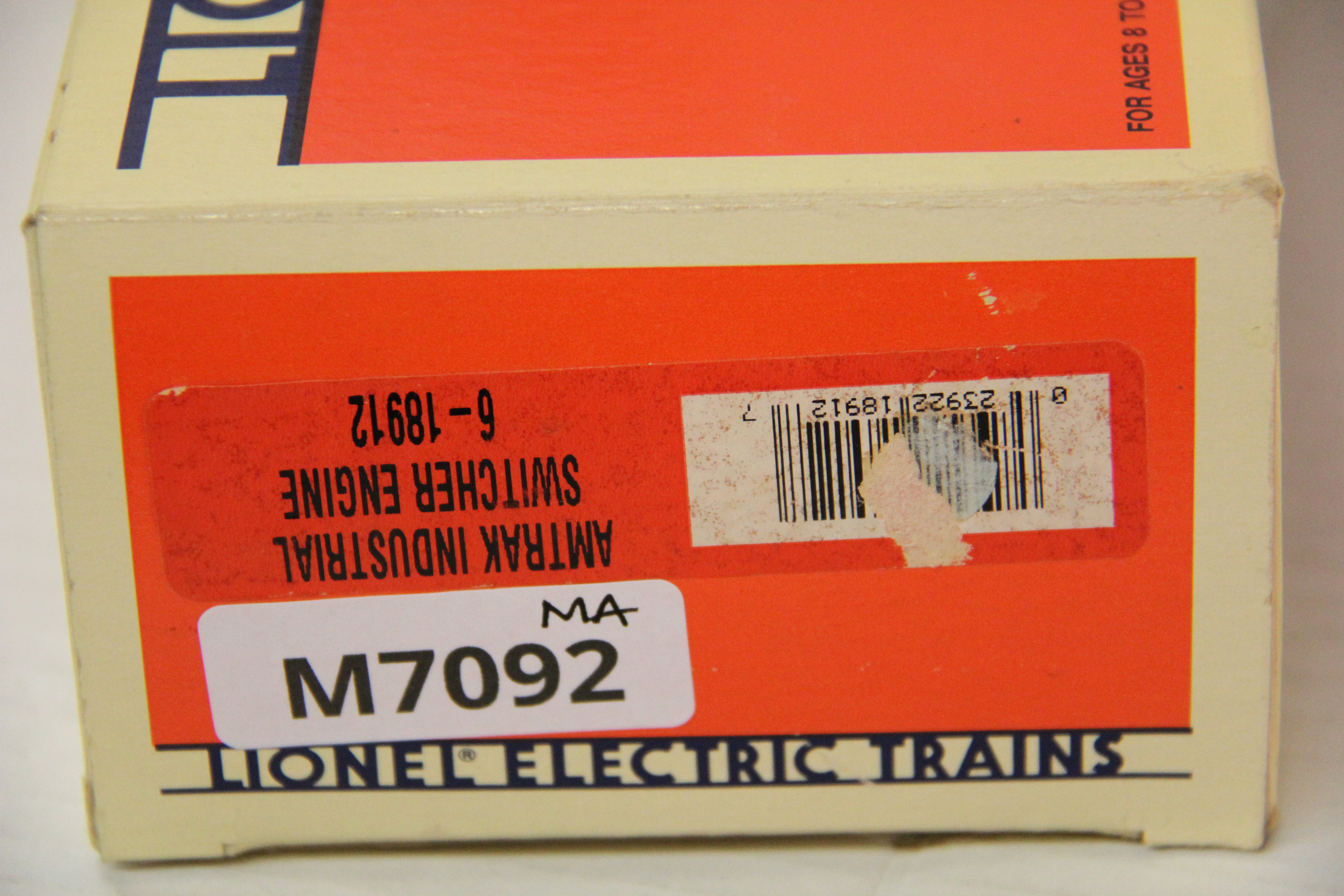 Lionel 6-18912 Amtrak Industrial Switcher Engine-Second hand-M7092