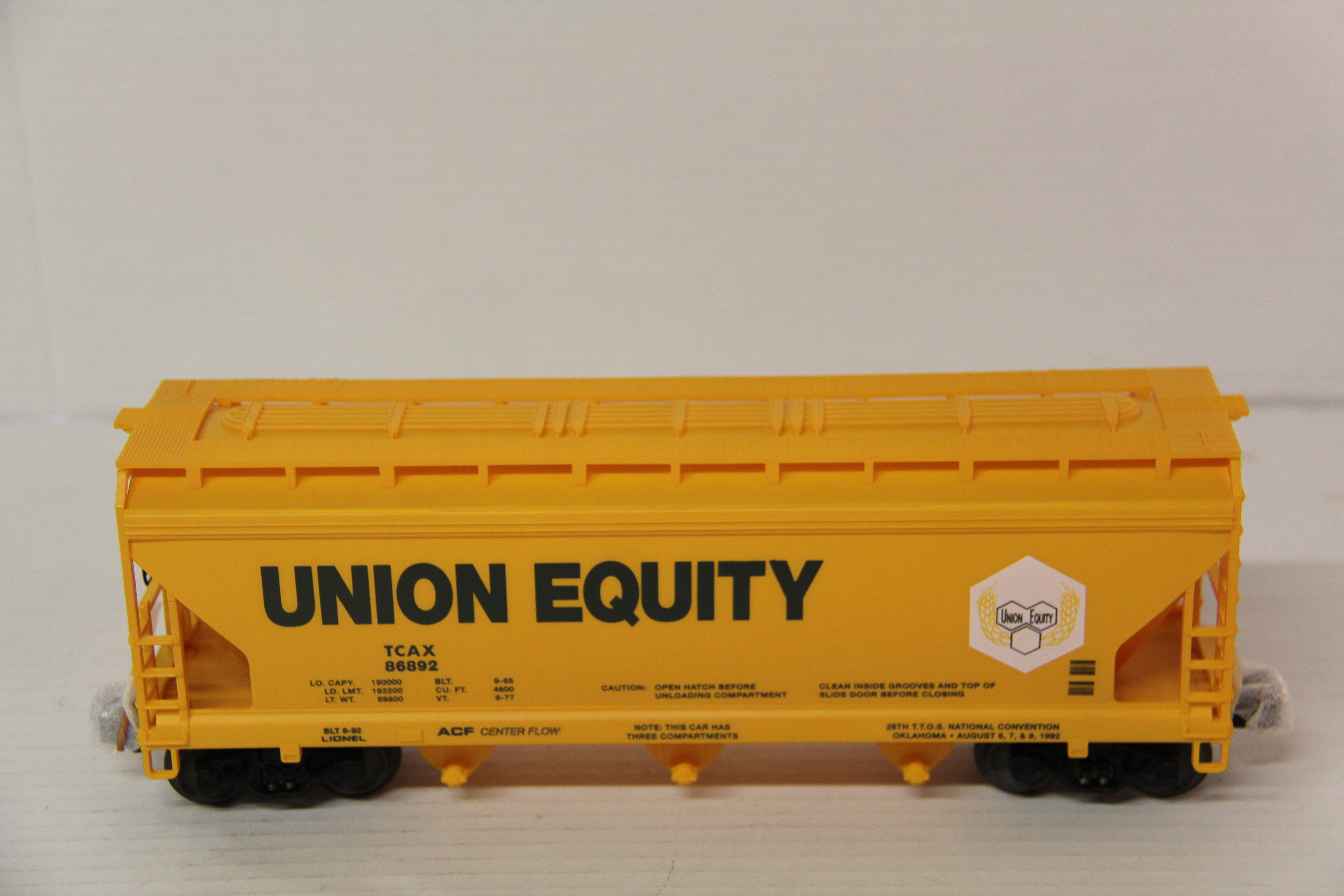 Lionel 6-19963 -1992 TTOS Convention Hopper Car-Second hand-M7094