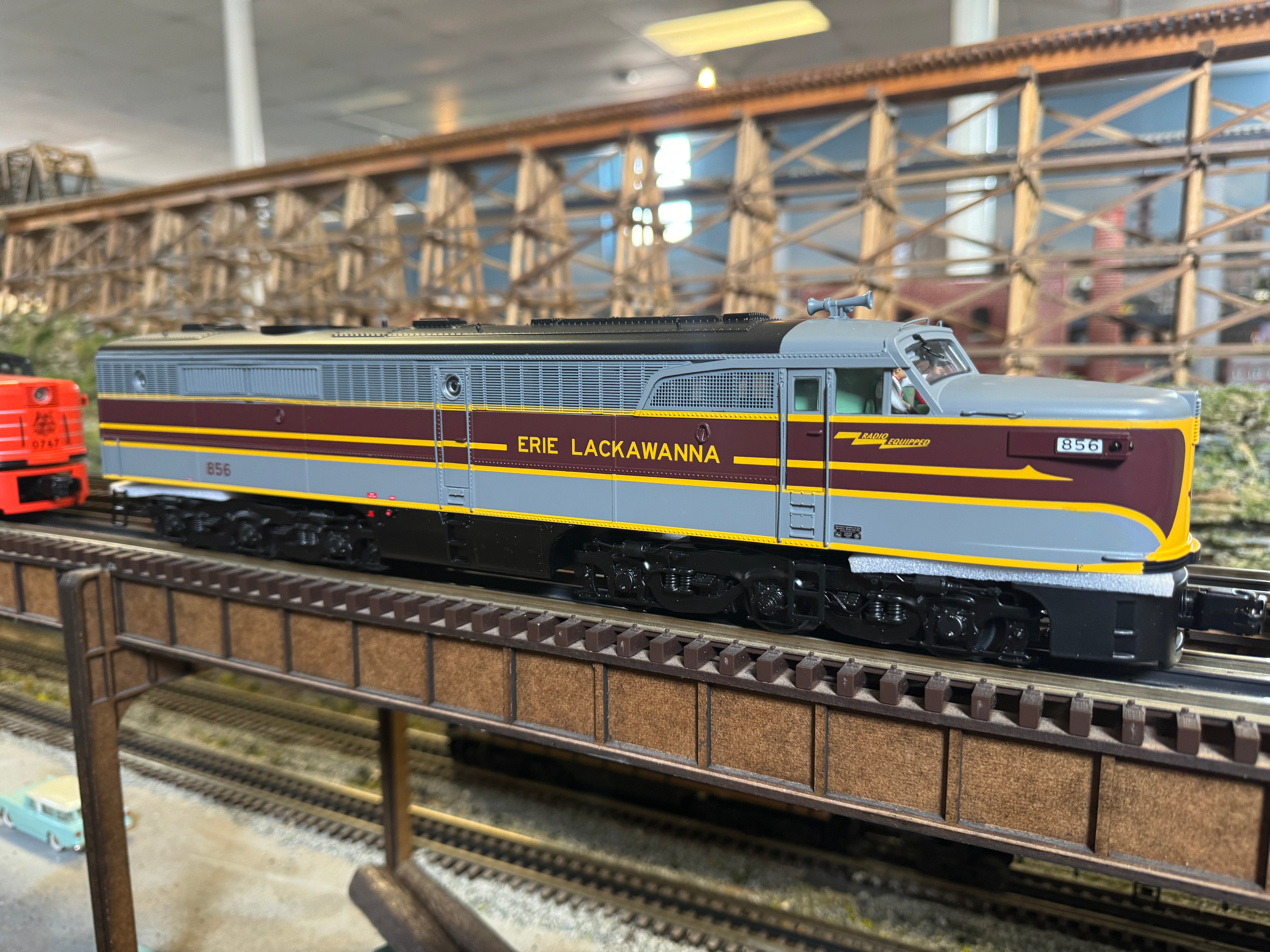 MTH 20-21867-1 - Alco PA A Unit Diesel Locomotive "Erie Lackawanna" #859 w/ PS3