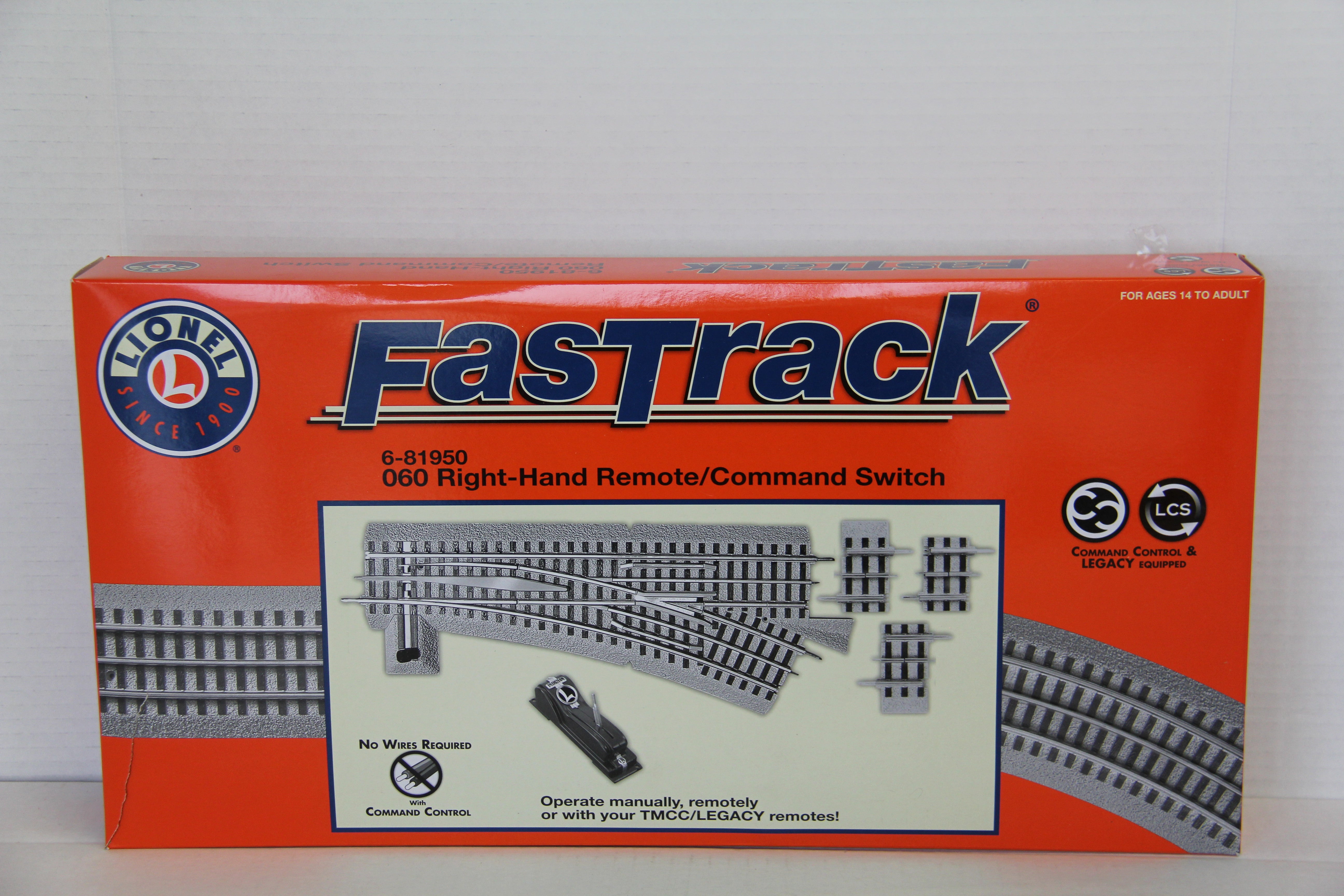 Lionel 6-81950 060 Right Hand Remote/Command Switch-Second hand-M7507