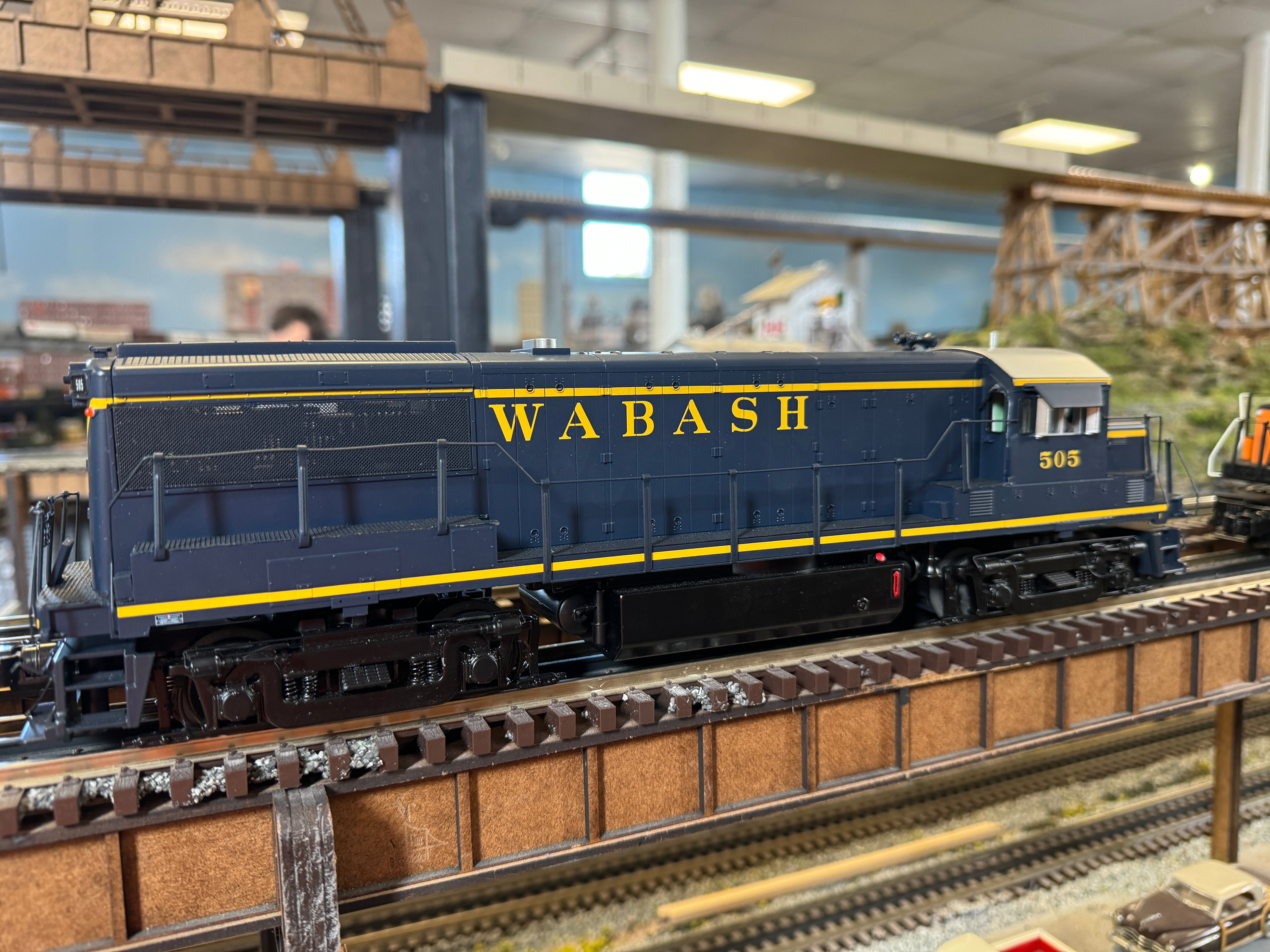 MTH 20-21858-1 - U25B Diesel Engine "Wabash" #505 w/ PS3 - Custom Run for MrMuffin'sTrains