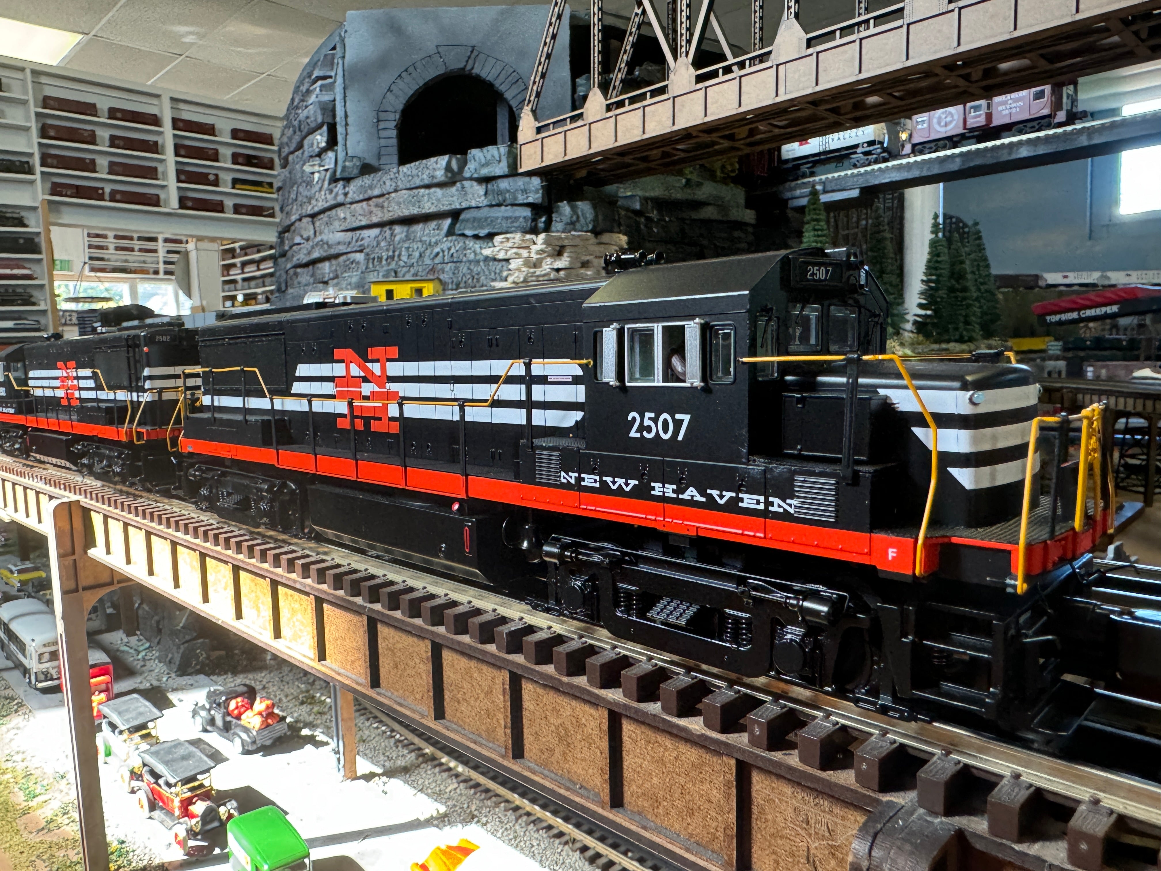 MTH 20-21845-1 - U25B Diesel Engine "New Haven" #2507 w/ PS3