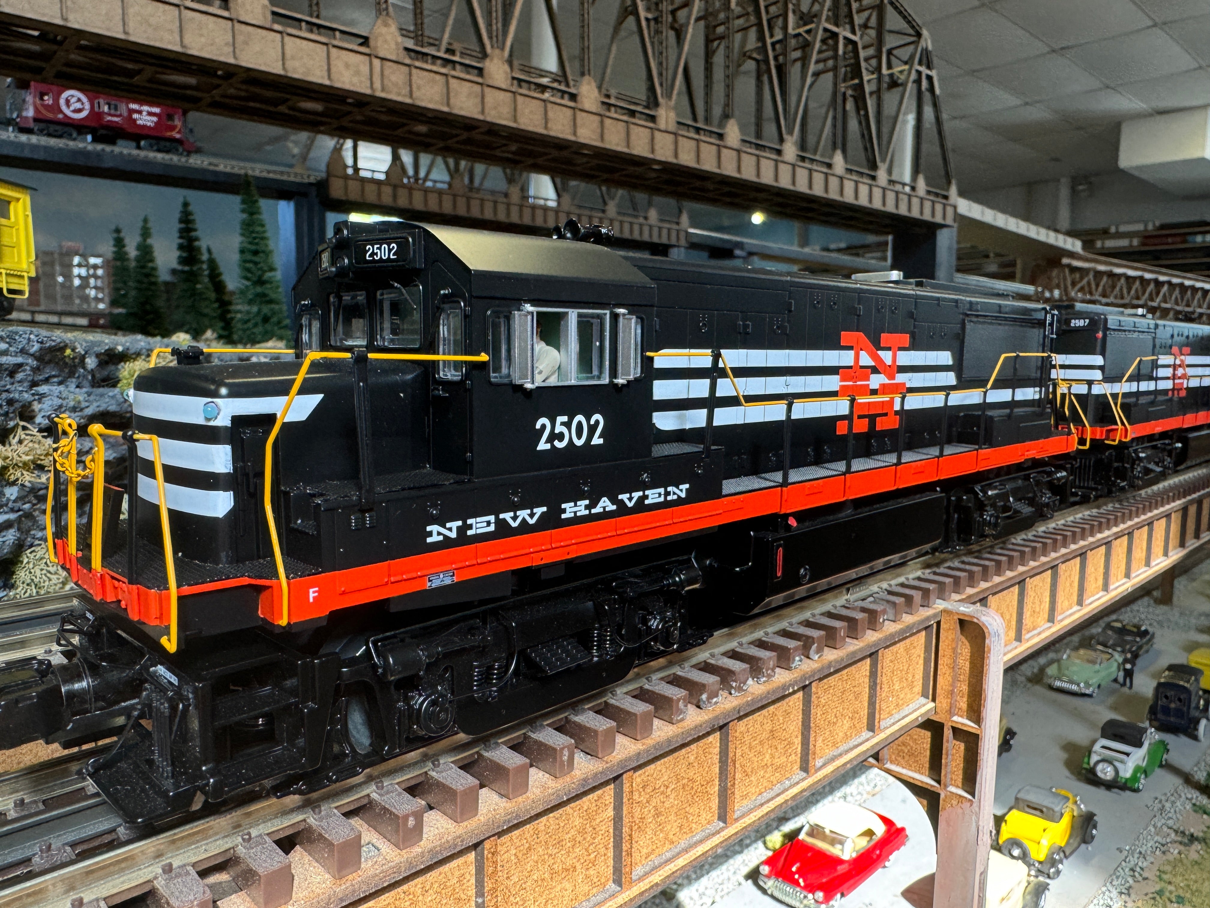 MTH 20-21844-1 - U25B Diesel Engine "New Haven" #2502 w/ PS3