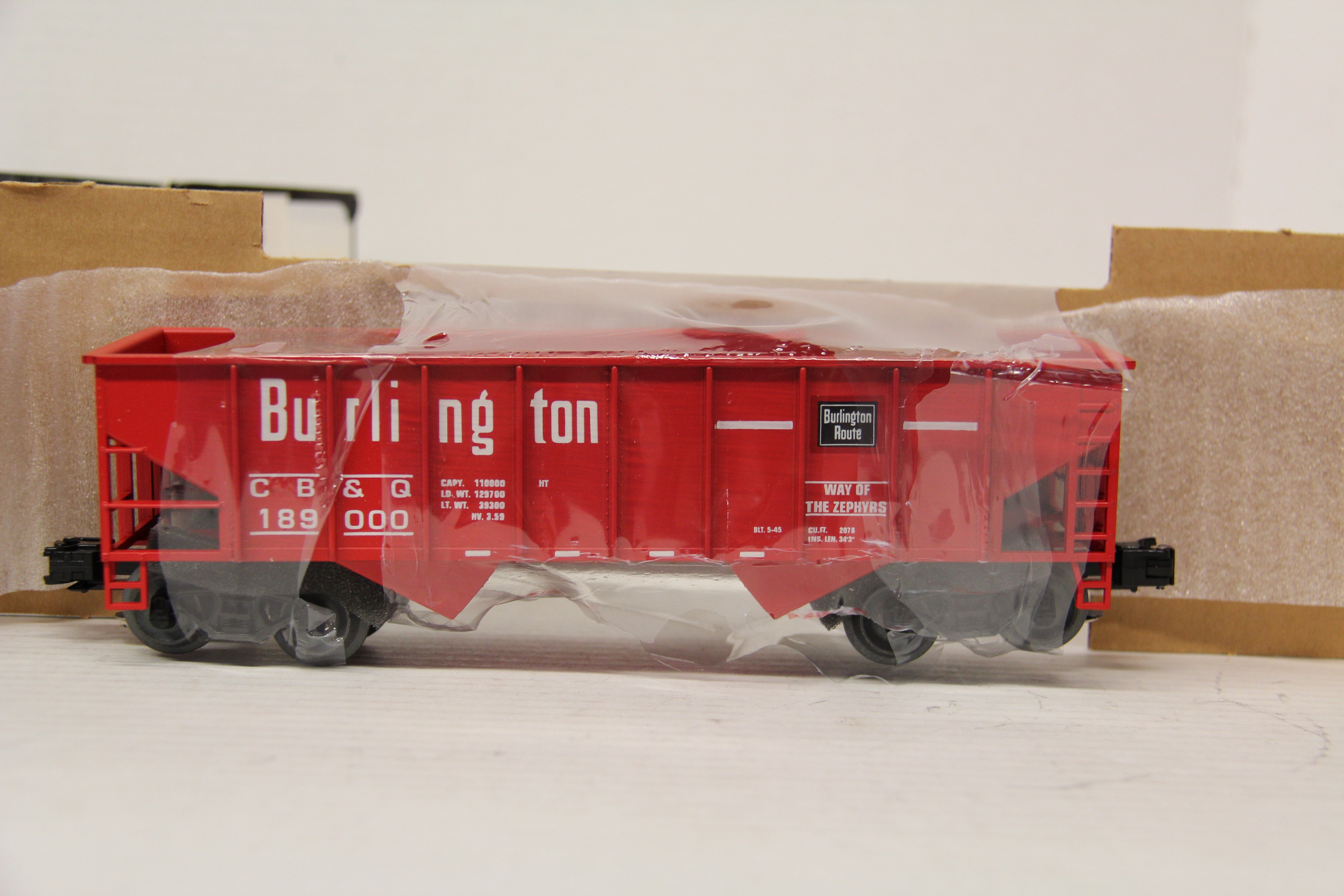 Weaver #7 Burlington (CB&Q) 2 Bay Hopper-Second hand-M5831