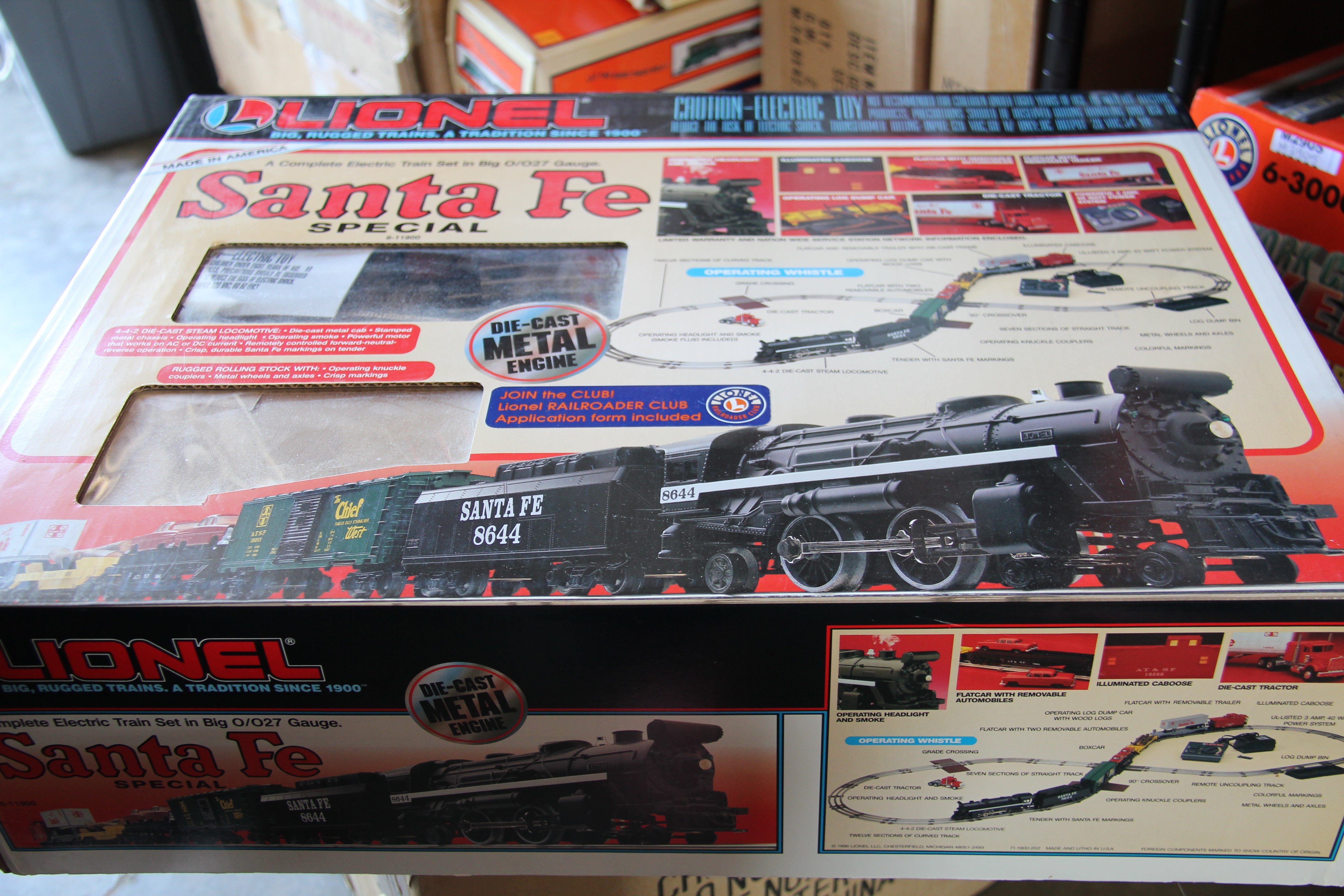 Lionel 6-11900 Santa Fe Special Complete Train Set-Second hand-M2909