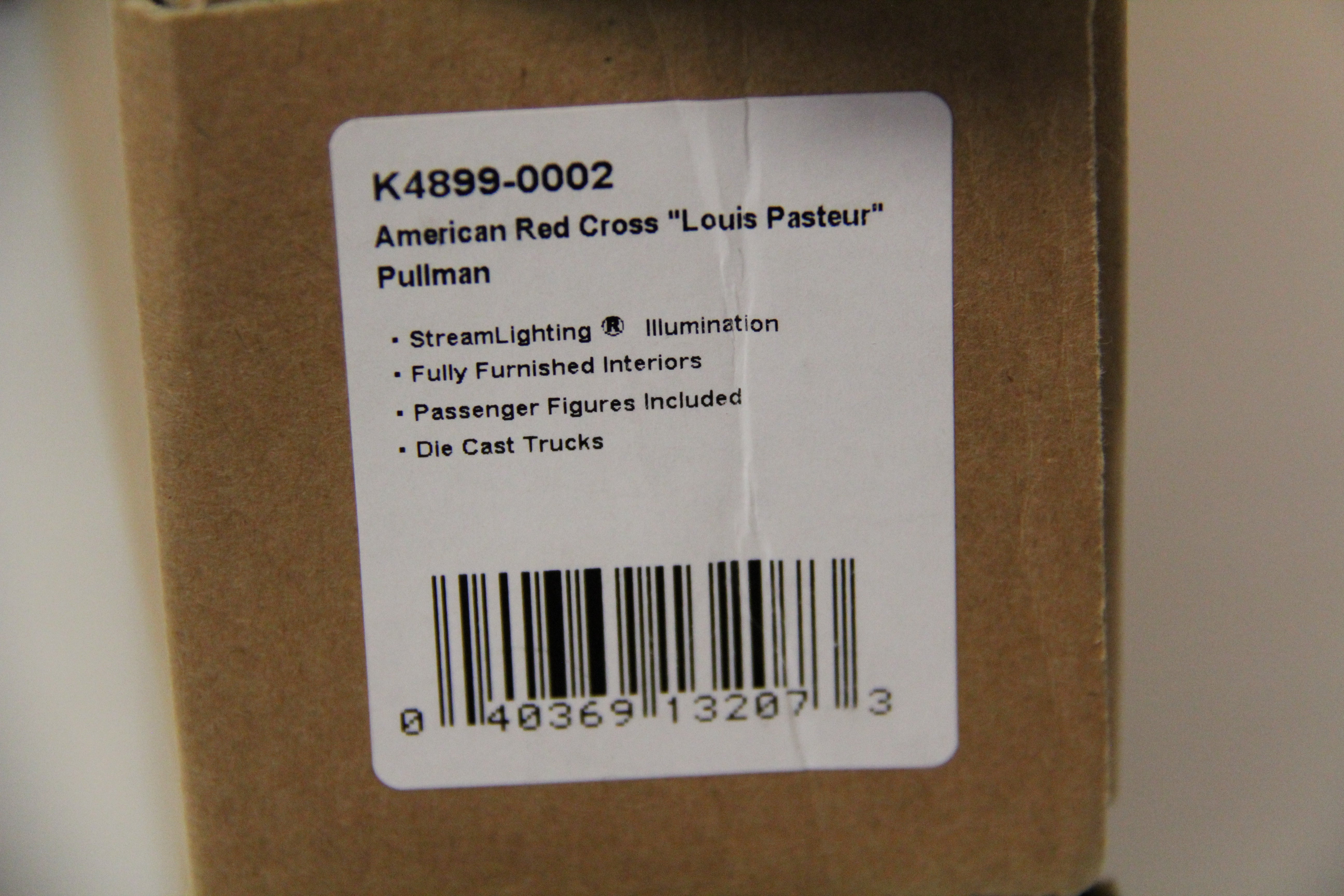 K Line K4899A American Red Cross 15" Heavyweight 3-PAC-Second hand-M7106
