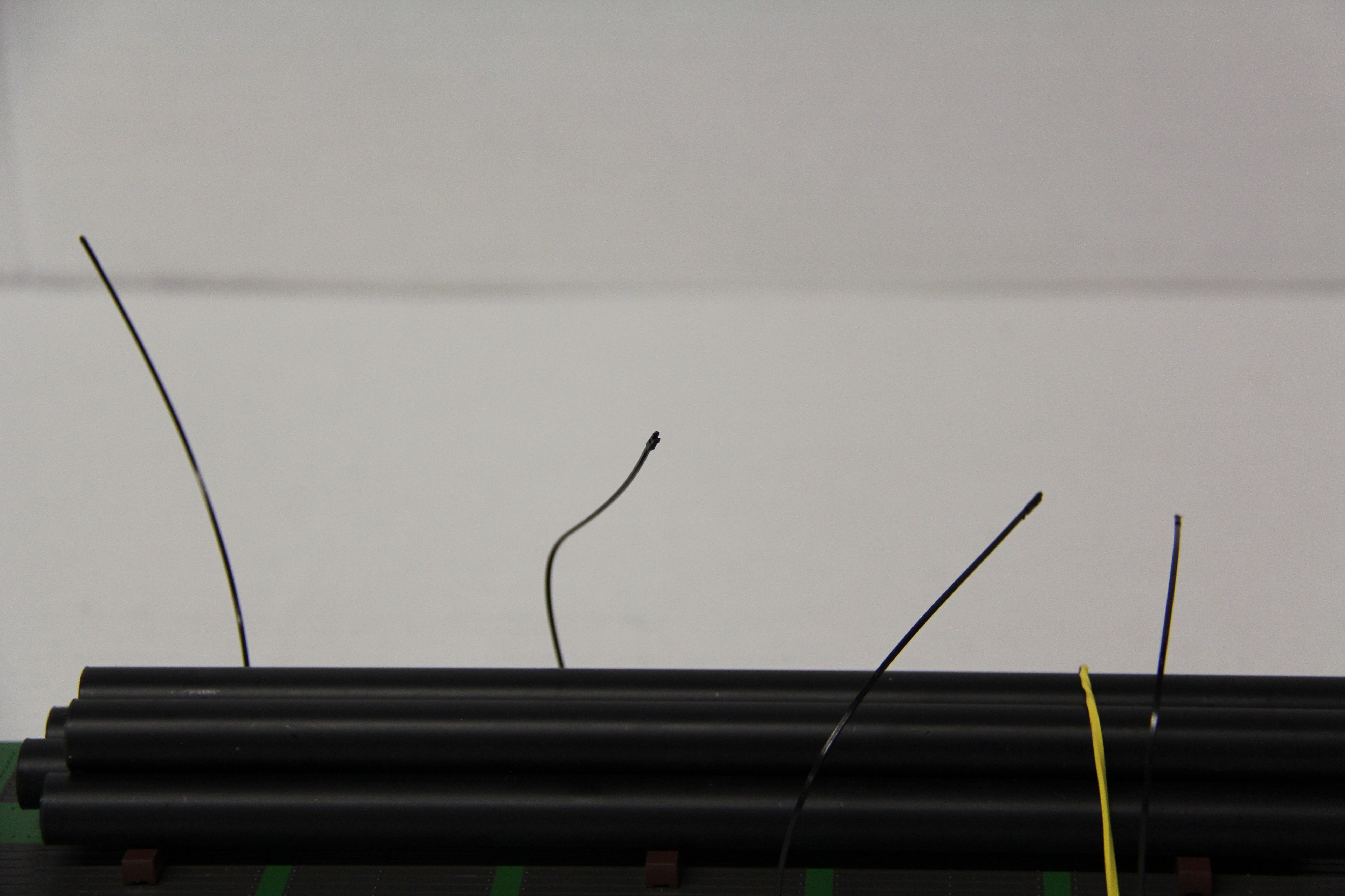 Atlas Trainman #2002012-1 Burlington Northern 52' 6" Flat Car w/ Load #612770-Second hand-M7107