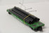Atlas Trainman #2002012-1 Burlington Northern 52' 6" Flat Car w/ Load #612770-Second hand-M7107