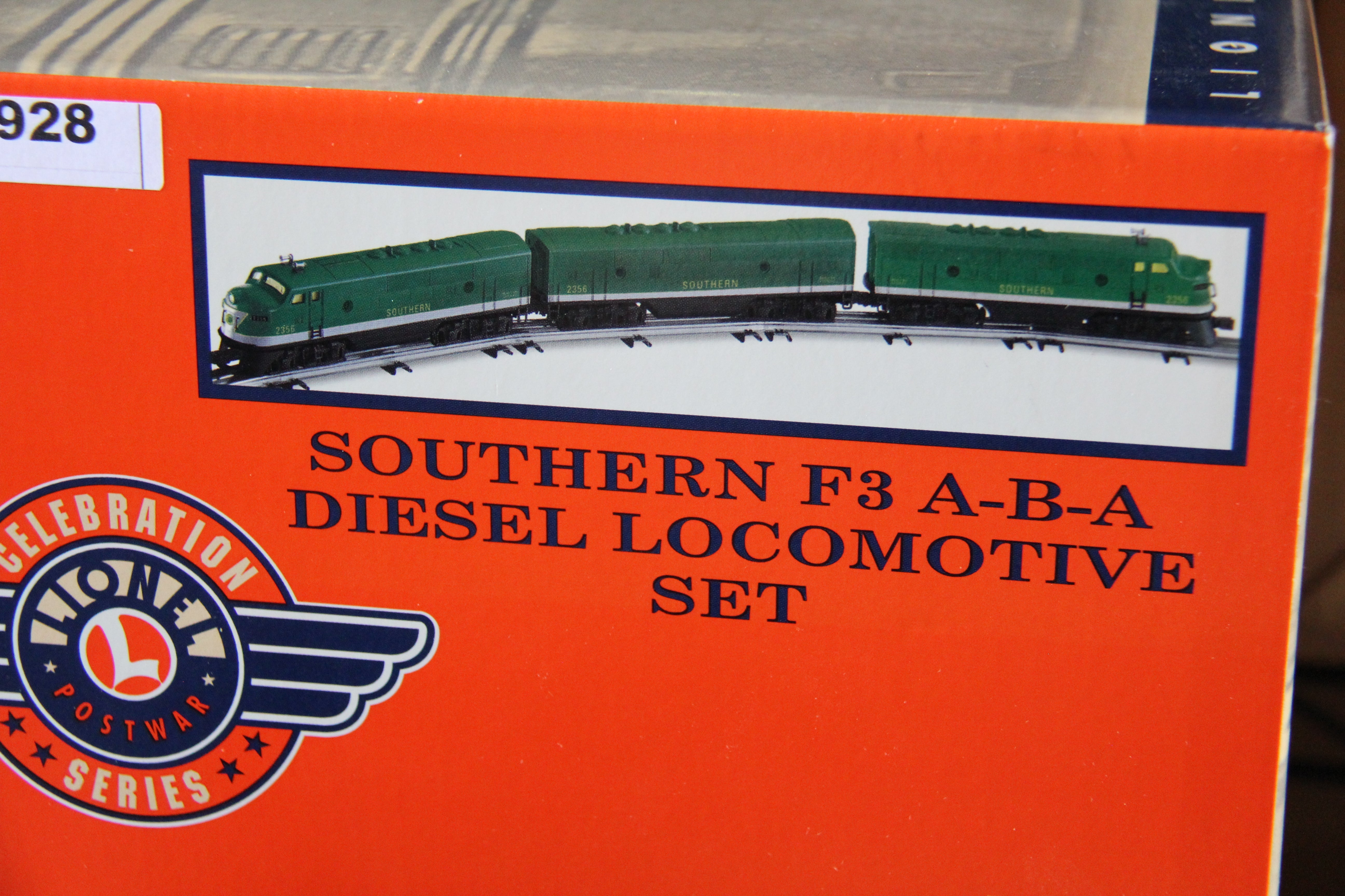 Lionel 6-38188 Southern F3 A-B-A Diesel Locomotive Set-Second hand-M2928