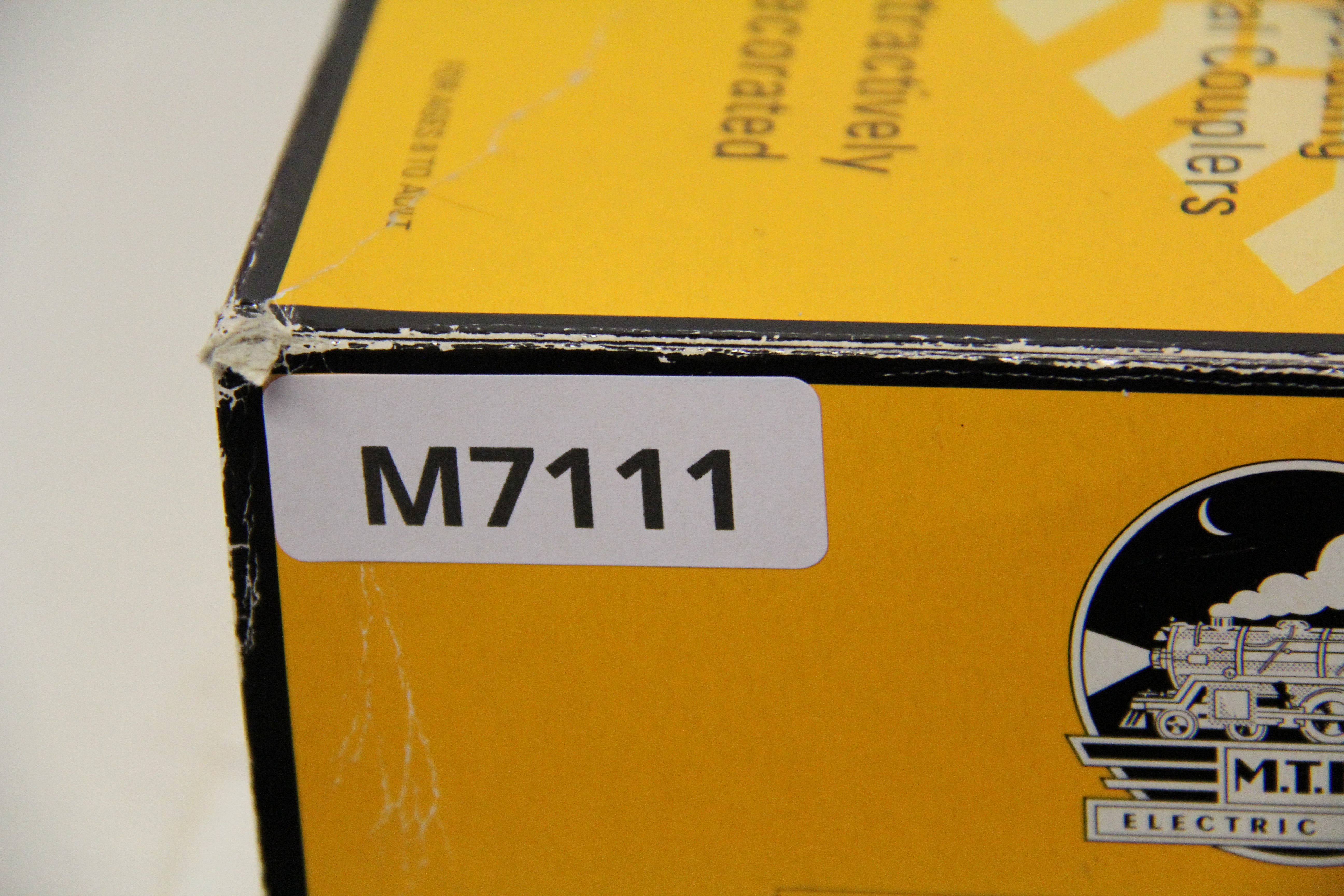 MTH 20-98521 Caterpillar #2006 Crane Car-Second hand-M7111