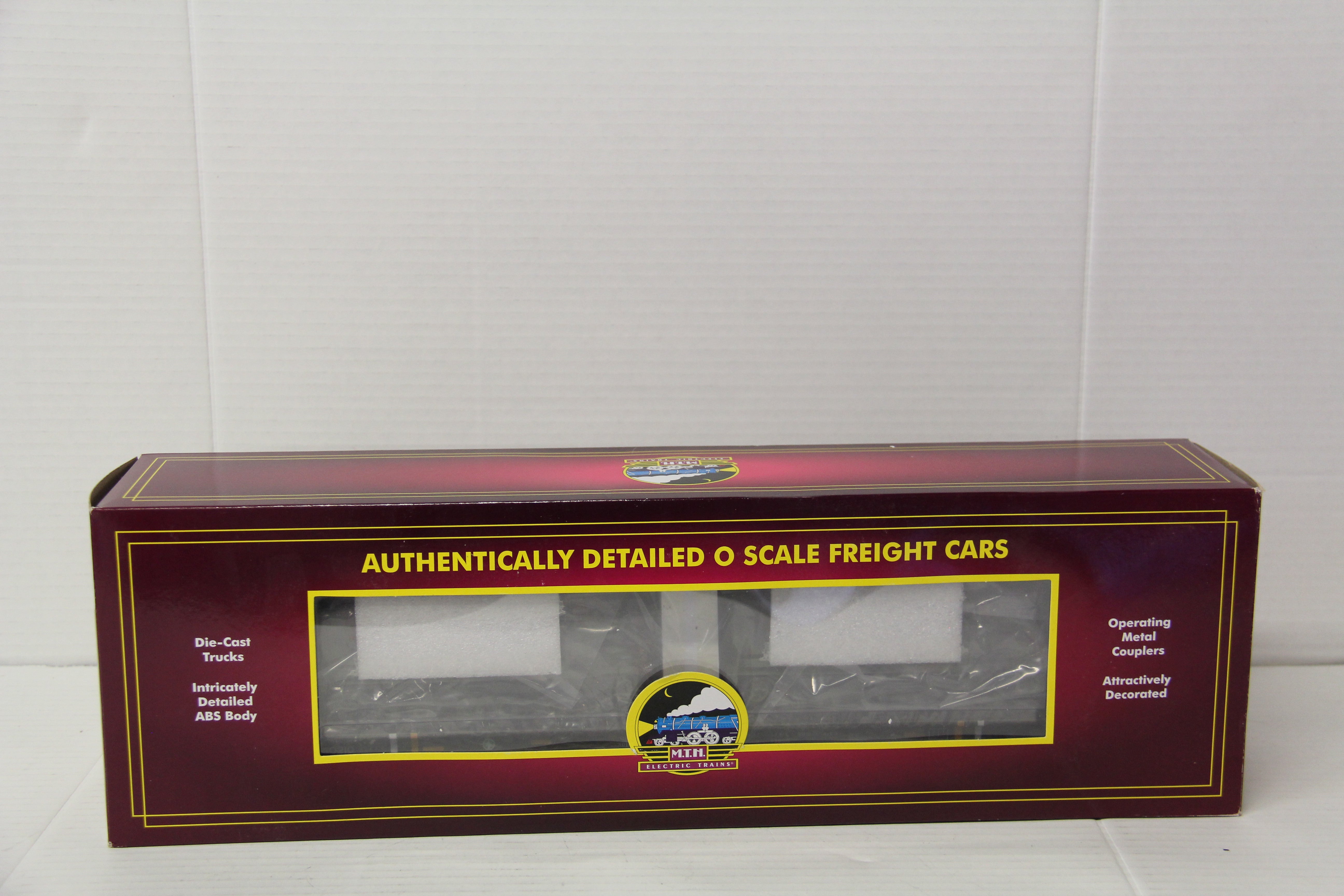 MTH 20-95468 US Army #40210 -60' Flat Car w/ 2 M270 Rocket Launcher-Second hand-M7112