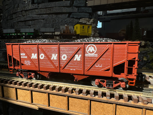MTH 20-95666 - 34' Composite Hopper Car "Monon" #40186 - Custom Run for MrMuffin'sTrains - MrMuffin'sTrains