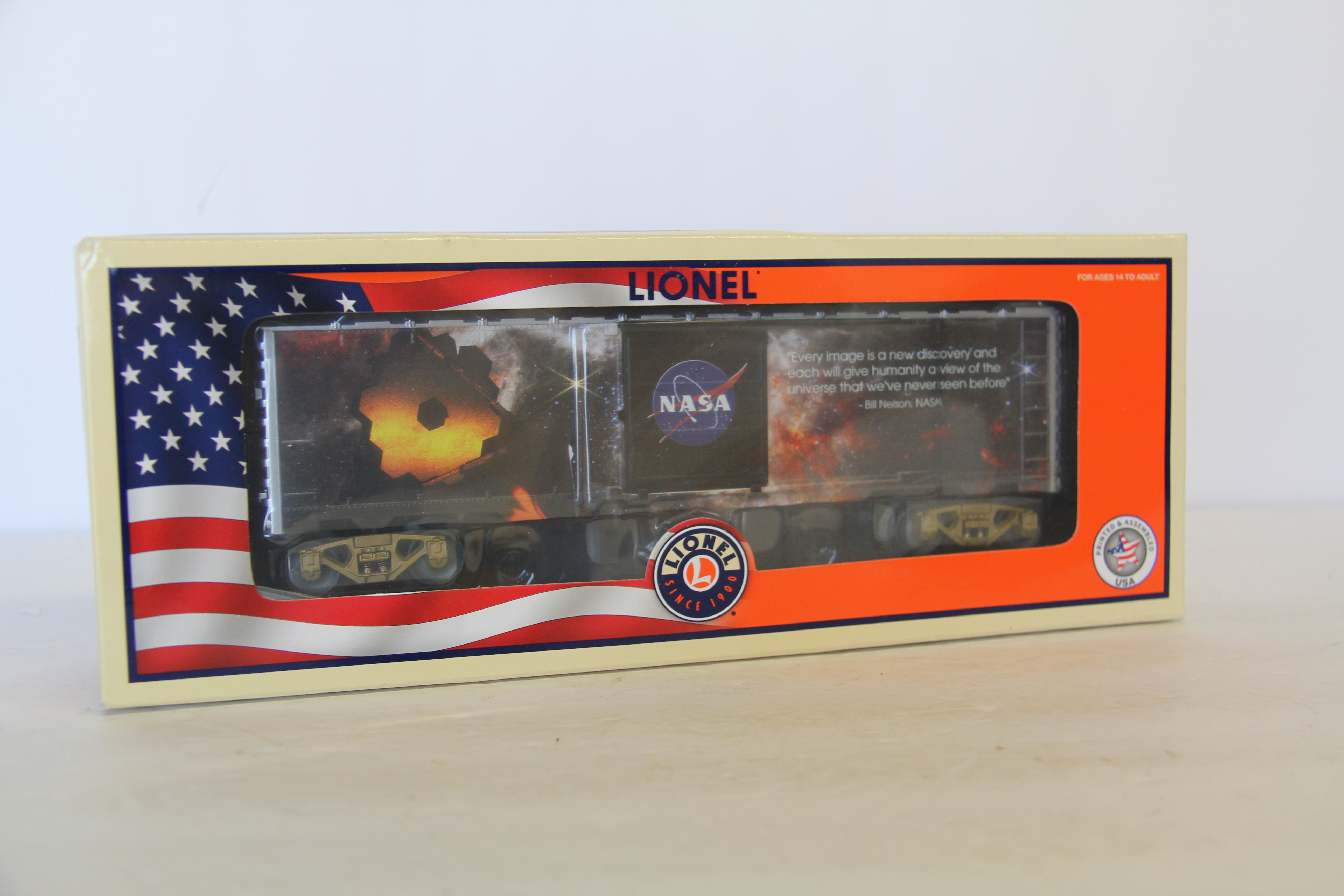 Lionel 2338210 James Webb Space Telescope Boxcar-Second hand-M7115