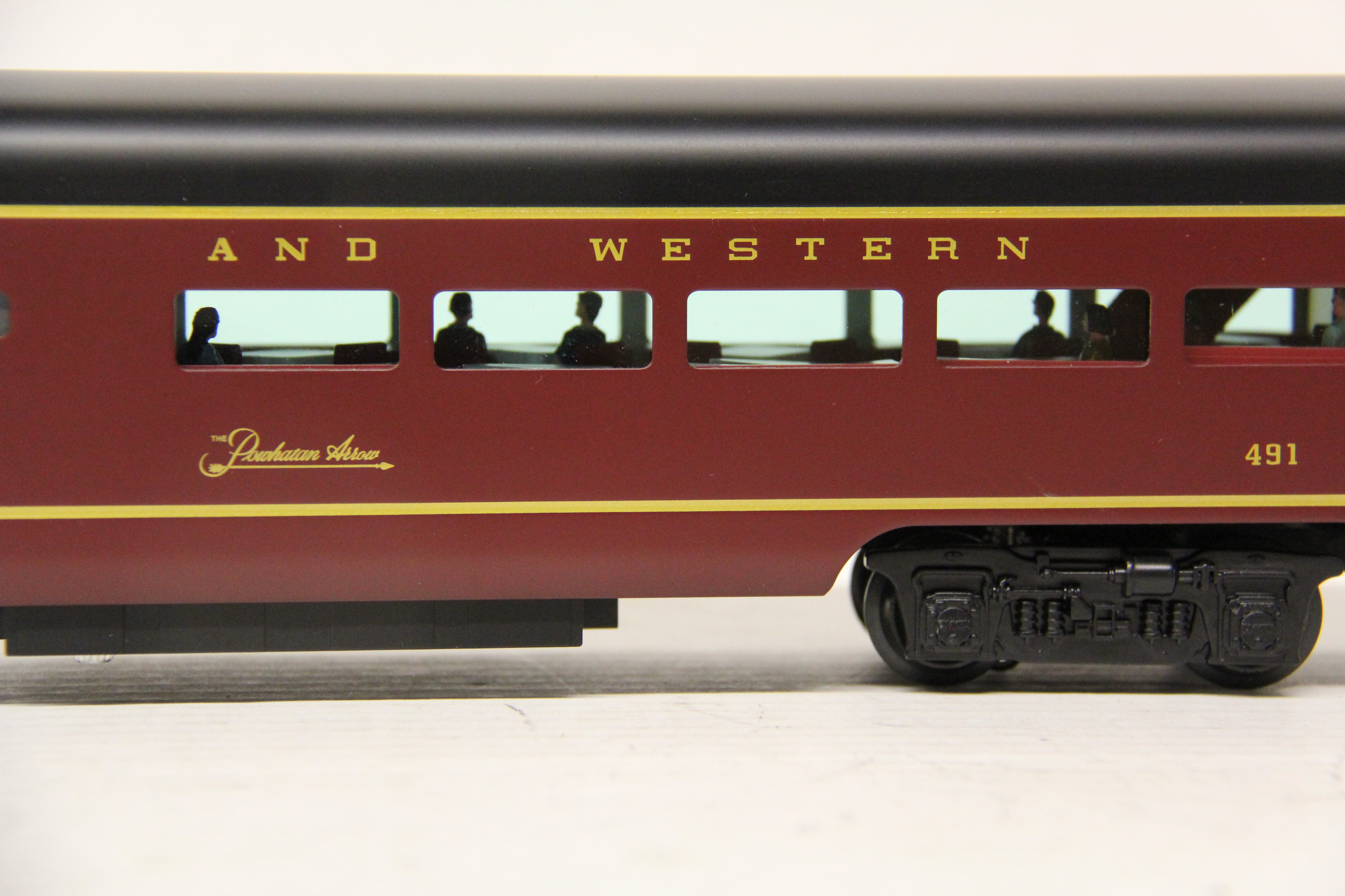 Lionel 6-15384 Norfolk & Western Stationsounds Diner-Second hand-M5842