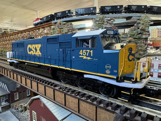 Atlas O 30138204 - Premier - SD70MAC Diesel Locomotive "CSX" #4569 w/ PS3 - MrMuffin'sTrains