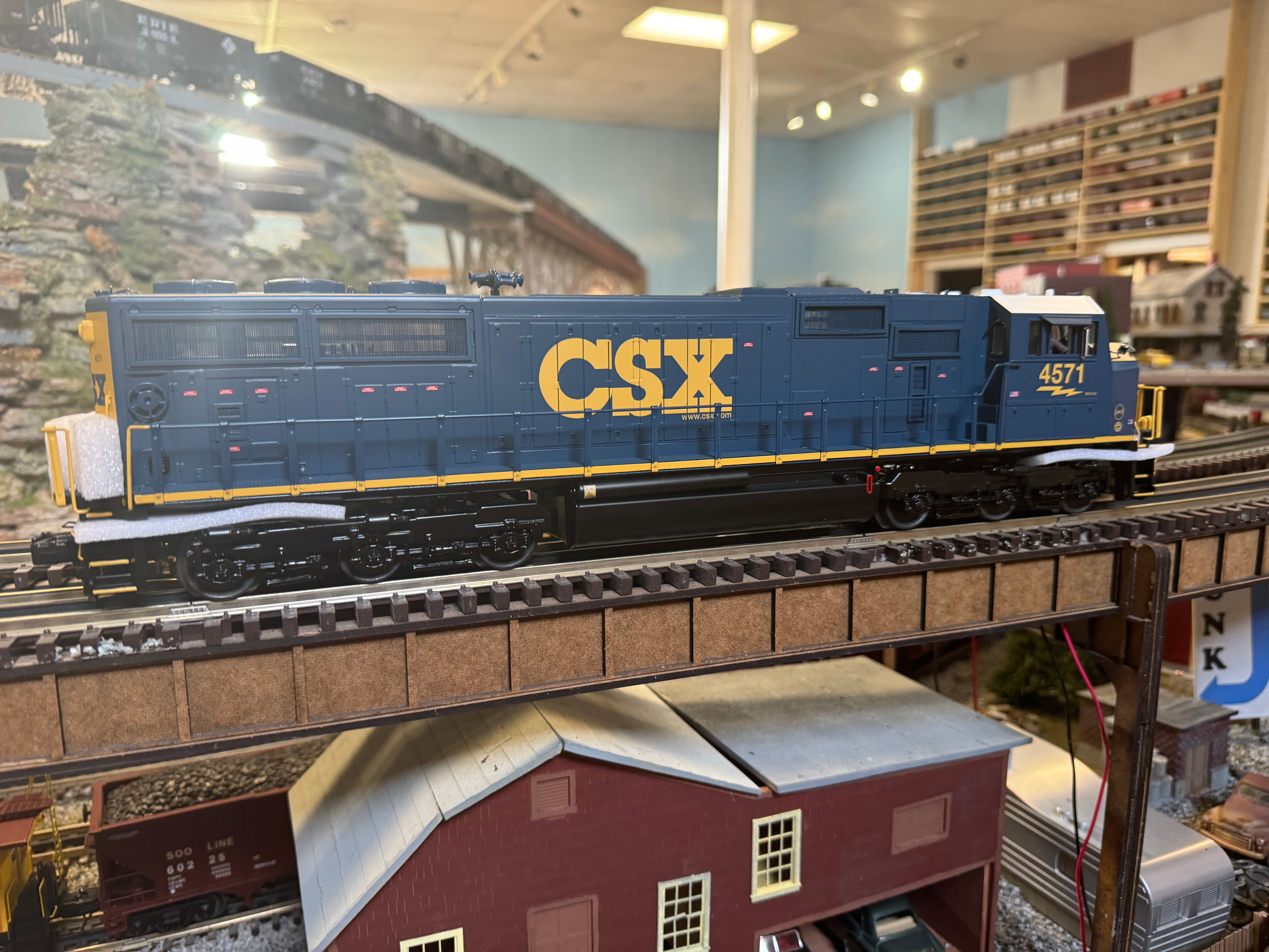 Atlas O 30138205 - Premier - SD70MAC Diesel Locomotive "CSX" #4571 w/ PS3