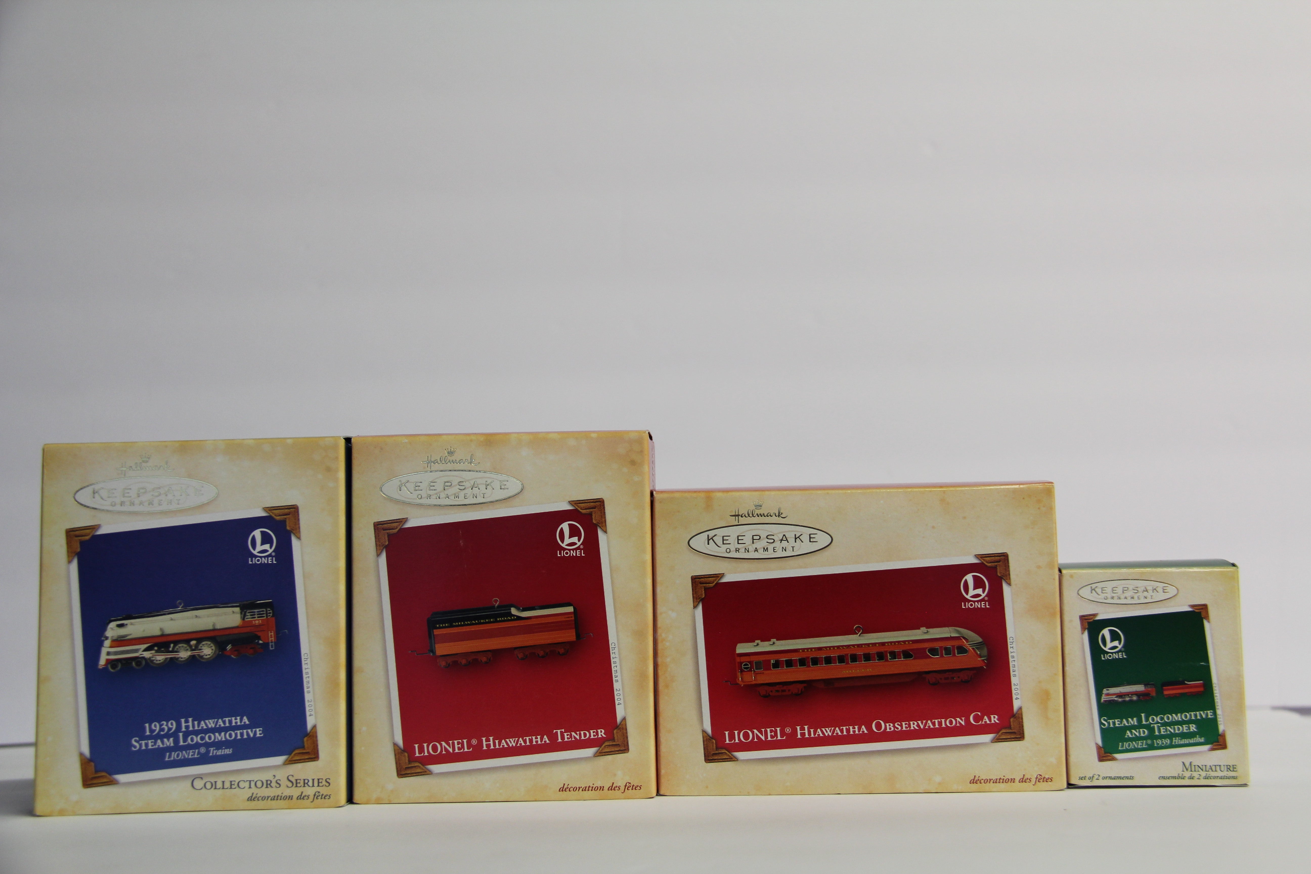 Hallmark Keepsake Hiawatha Ornaments 4 Set-Second hand-M7124