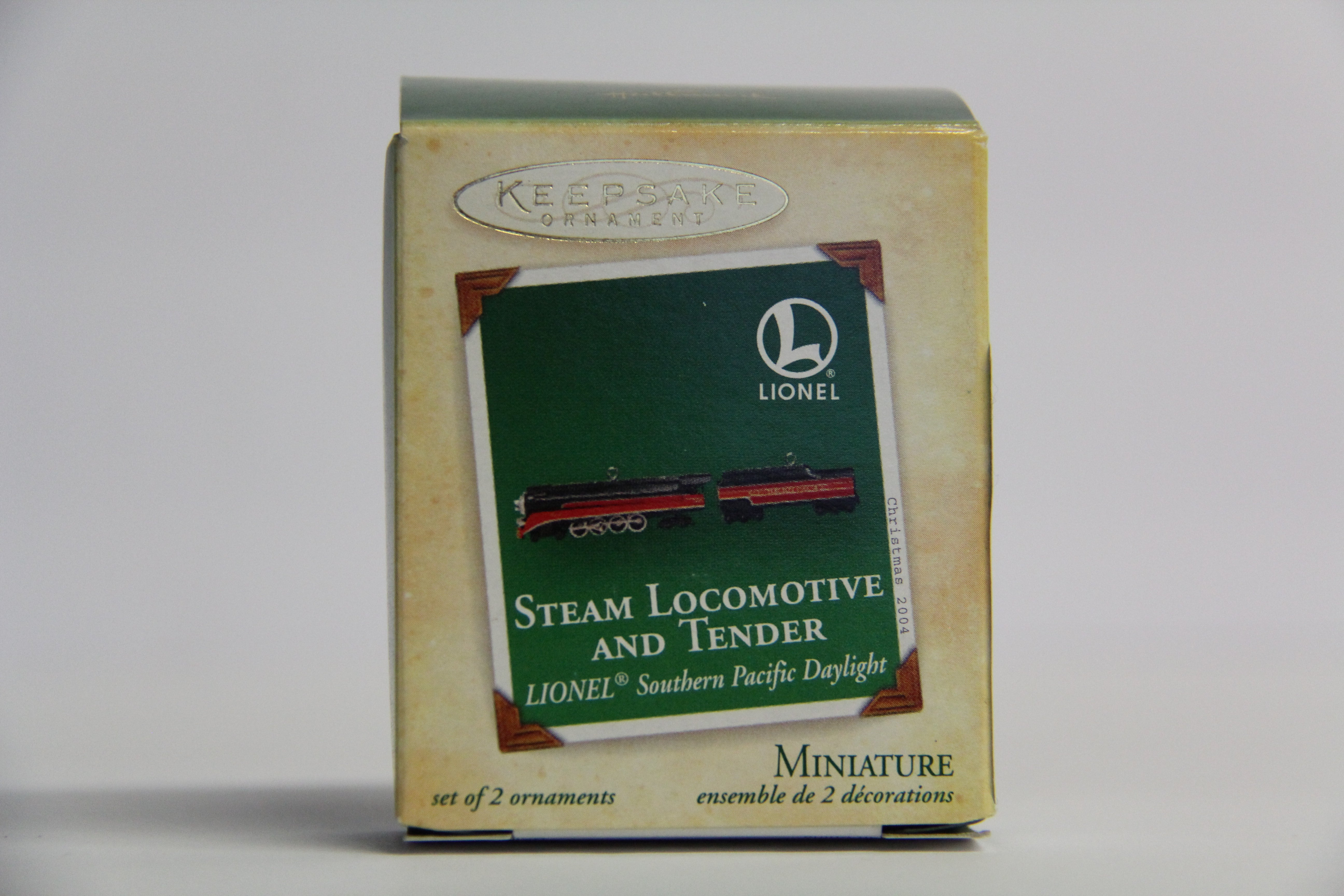 Hallmark Keepsake Southern Pacific Daylight Mini Ornaments-Second hand-M7125