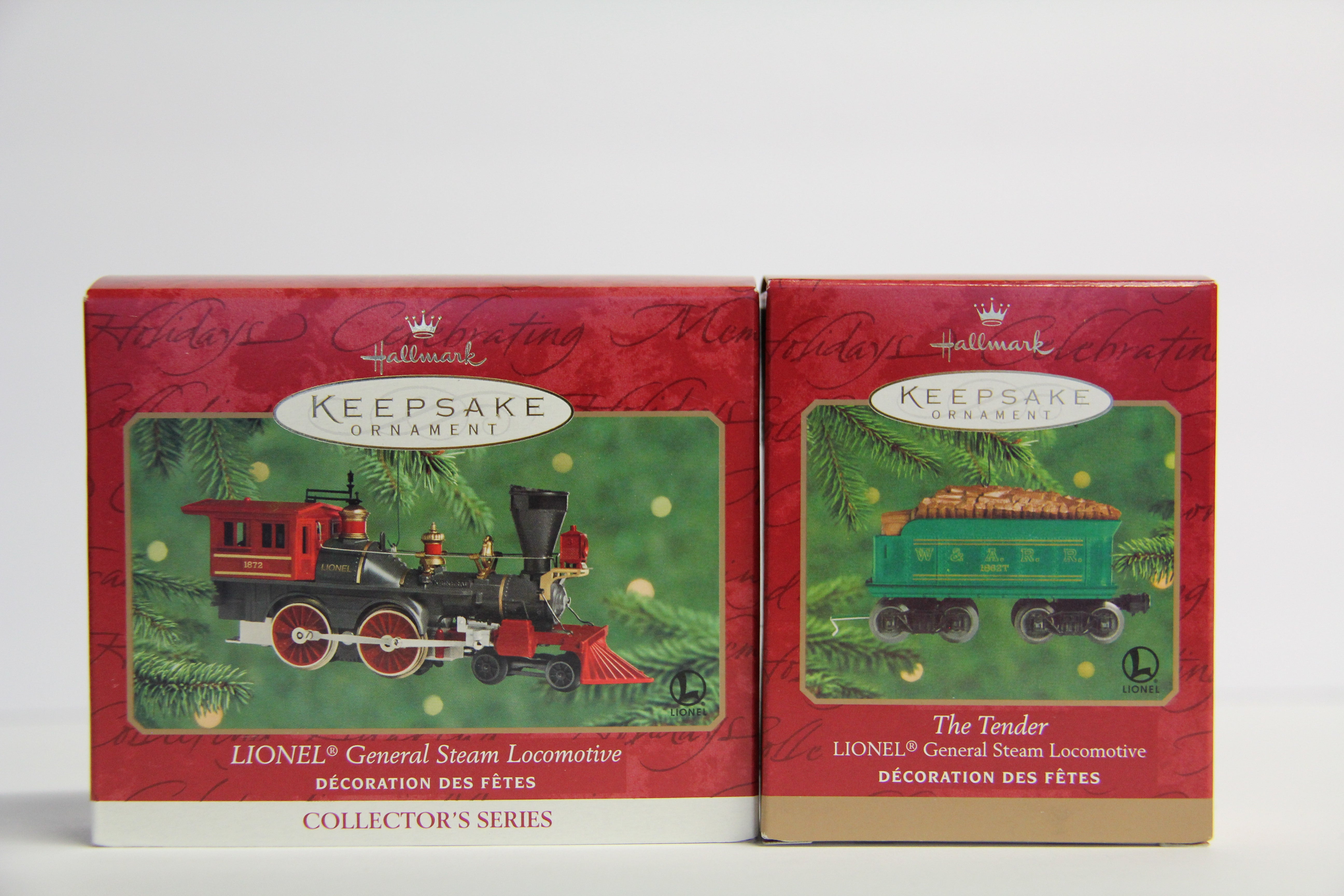 Hallmark Keepsake Lionel General Steam Ornaments-Second hand-M7126