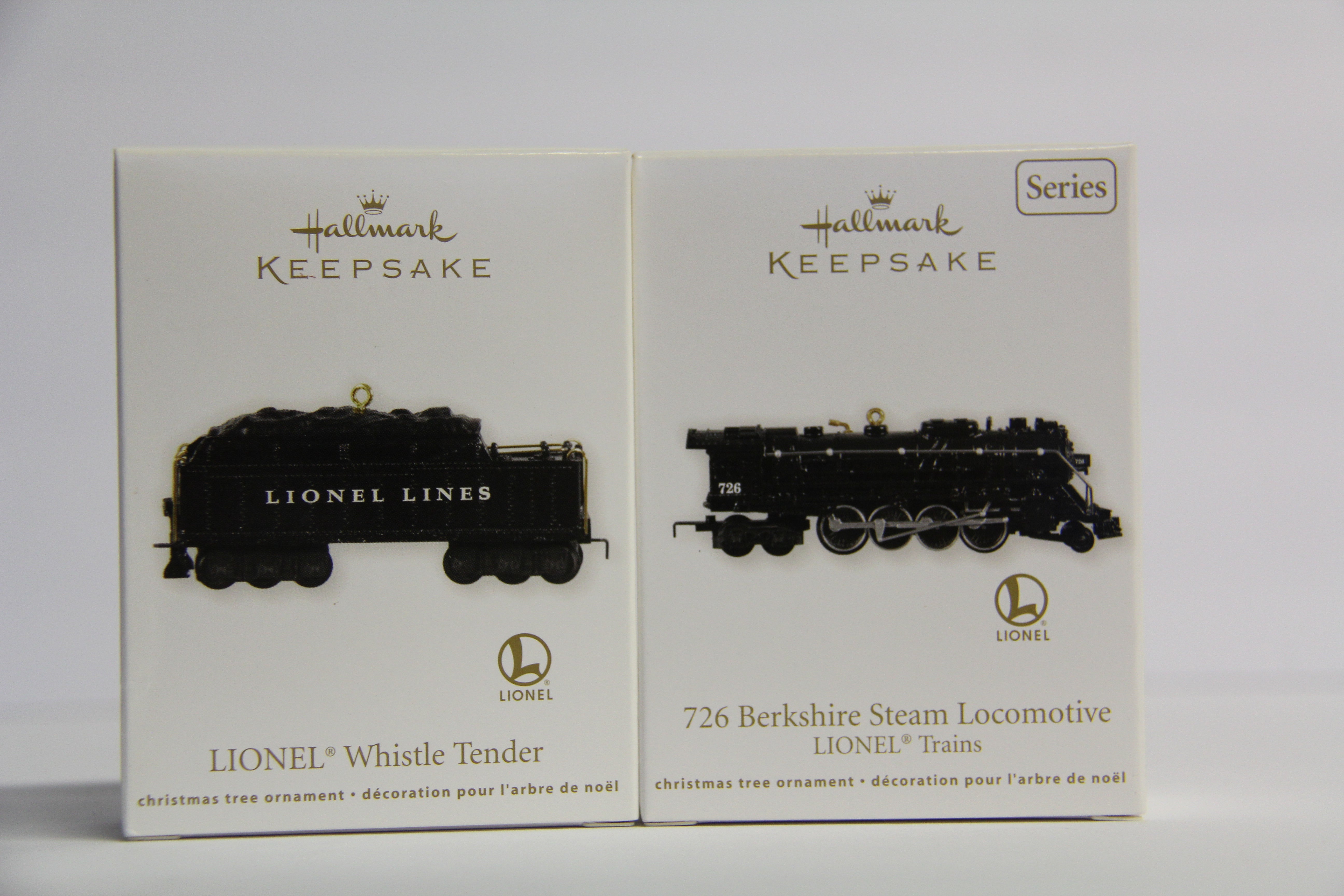 Hallmark Keepsake Lionel 726 Berkshire Locomotive & Tender Ornaments-Second hand-M7128