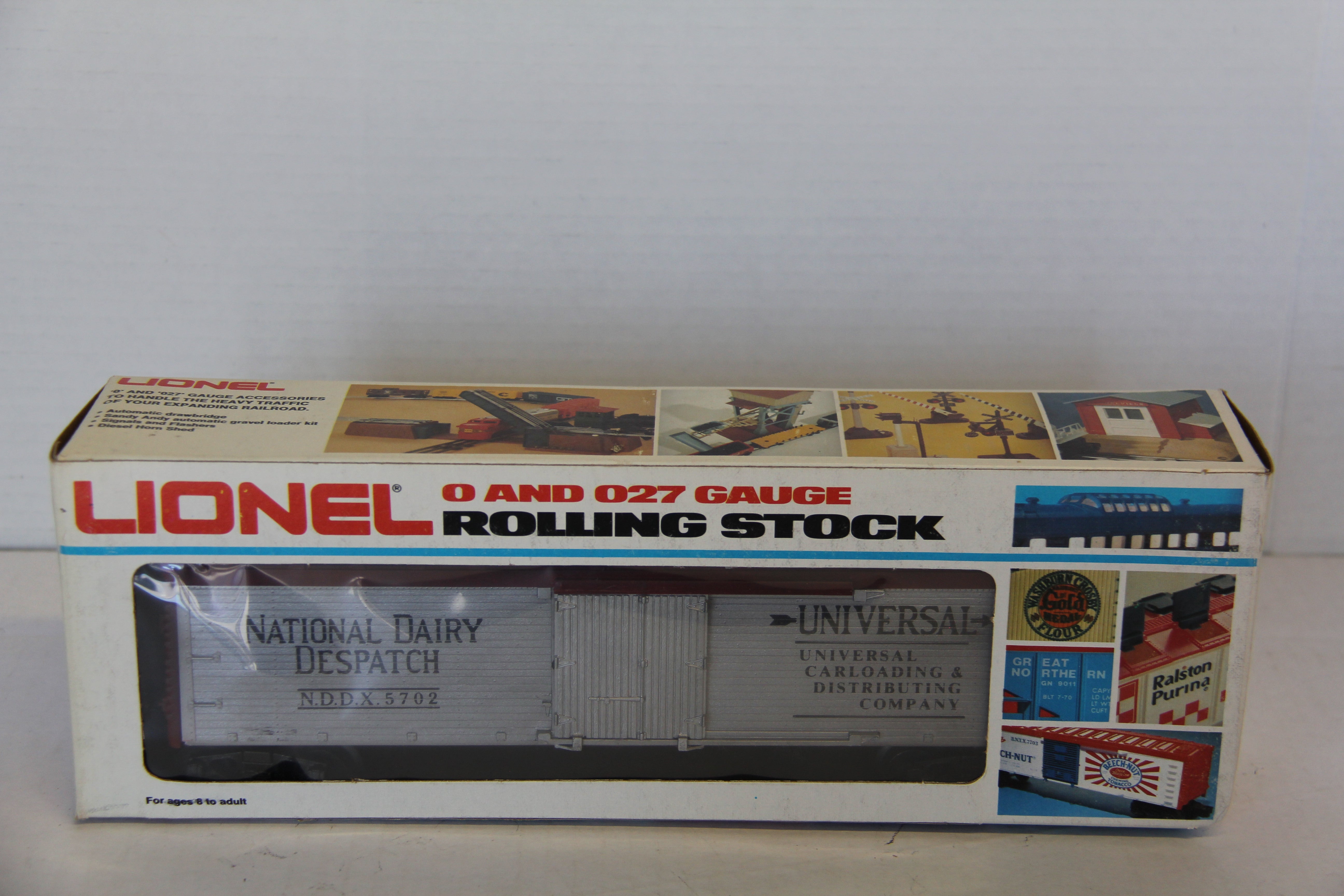 Lionel 6-5702 Turn of the Century National Dairy Despatch Reefer-Second hand-M7529