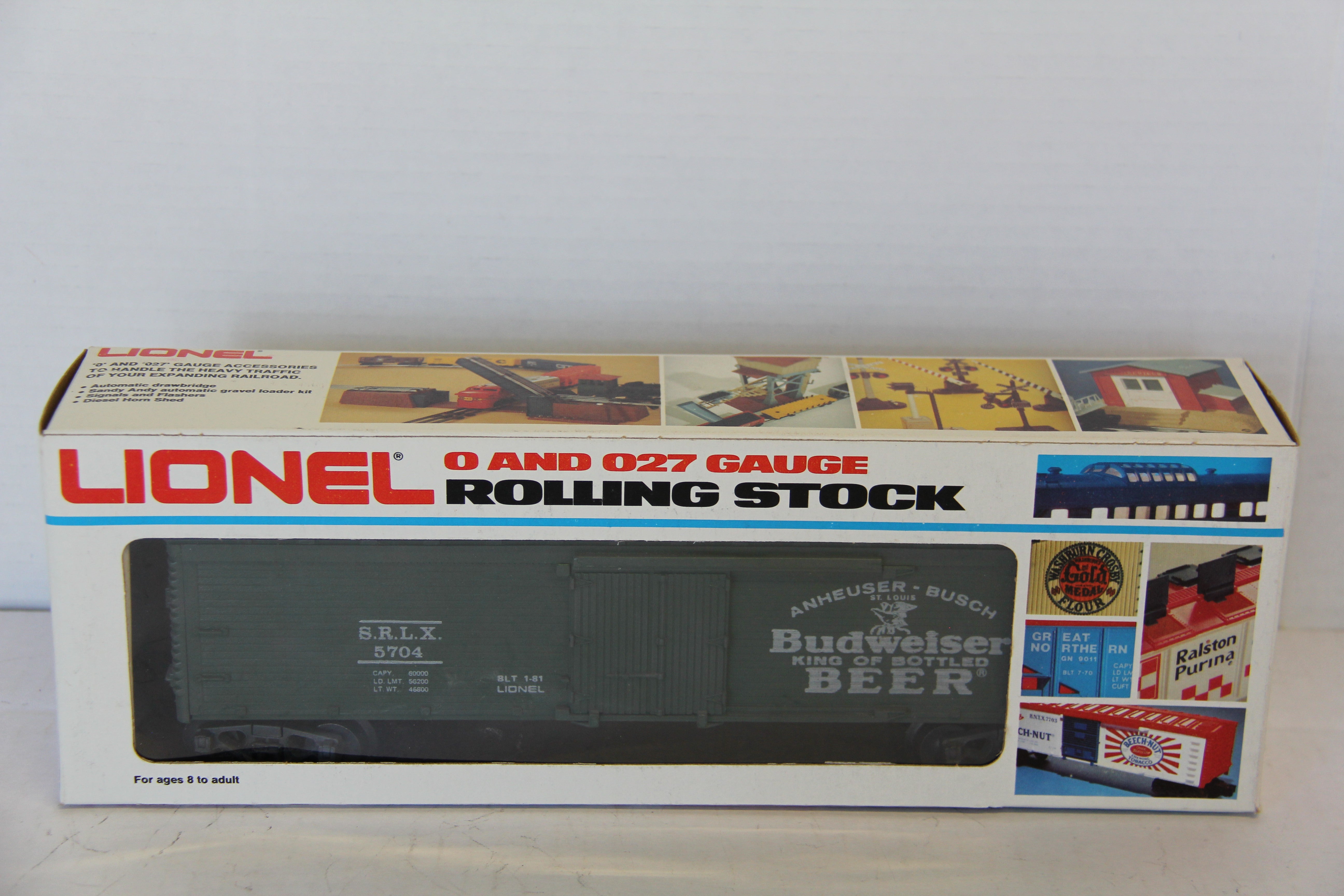 Lionel 6-5704 Budweiser Reefer-Second hand-M7531