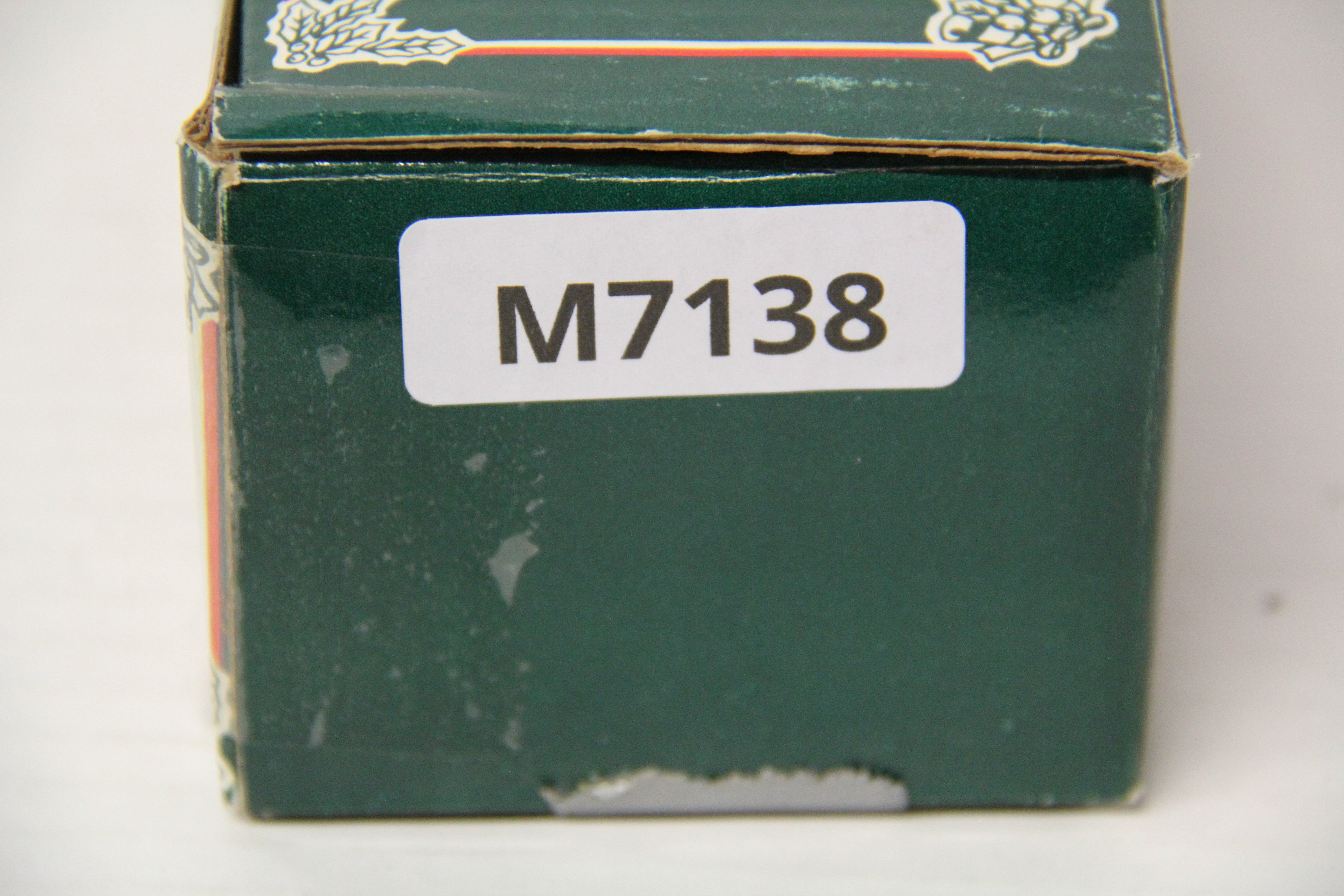 1990 Brinn's Handpainted Dicken's Village Collection Train Set 4 set-Second hand-M7138