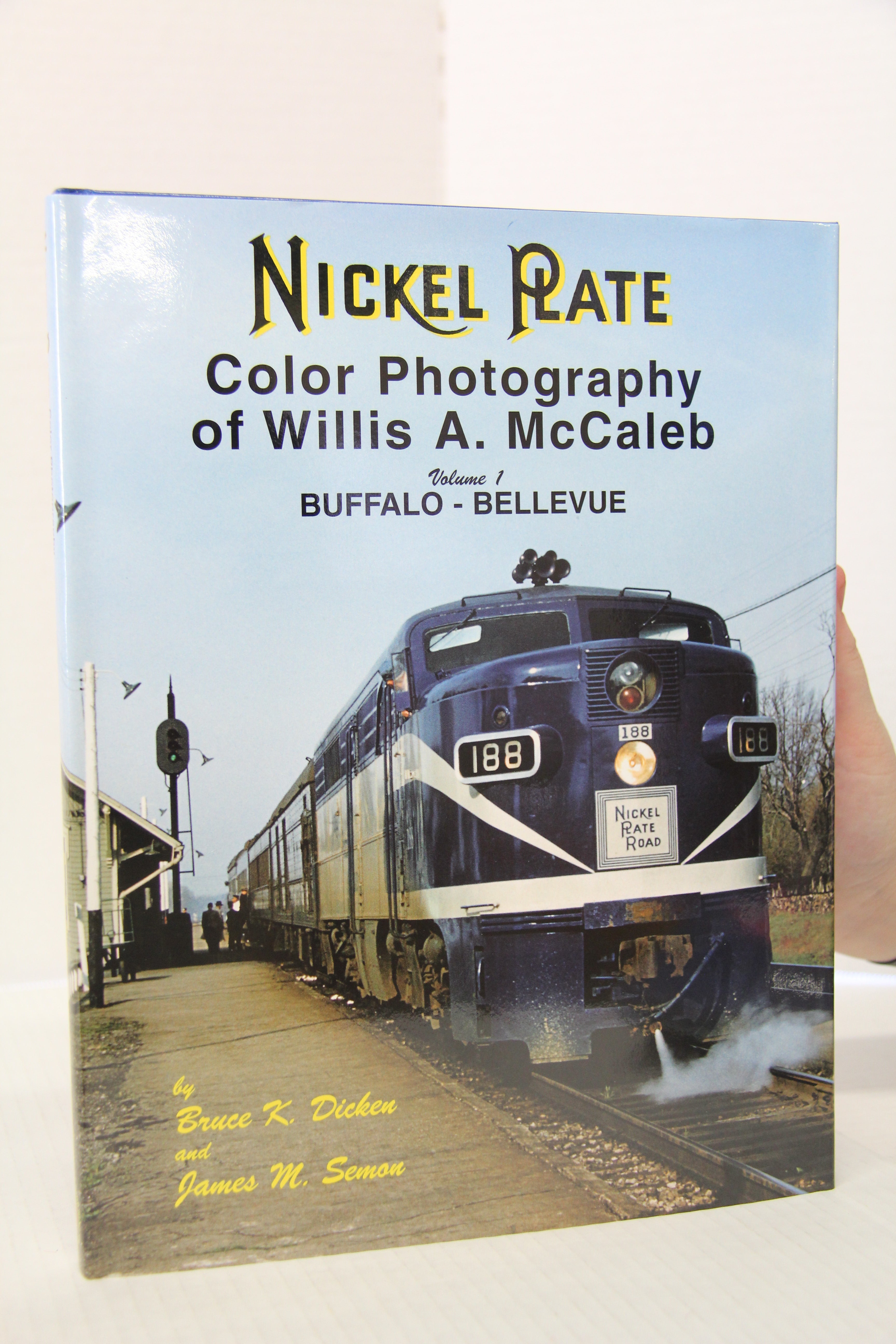 "Nickel Plate Color Photography of Willis A. McCaleb" Hardback Books-3 Volume Set-Second hand-M5861