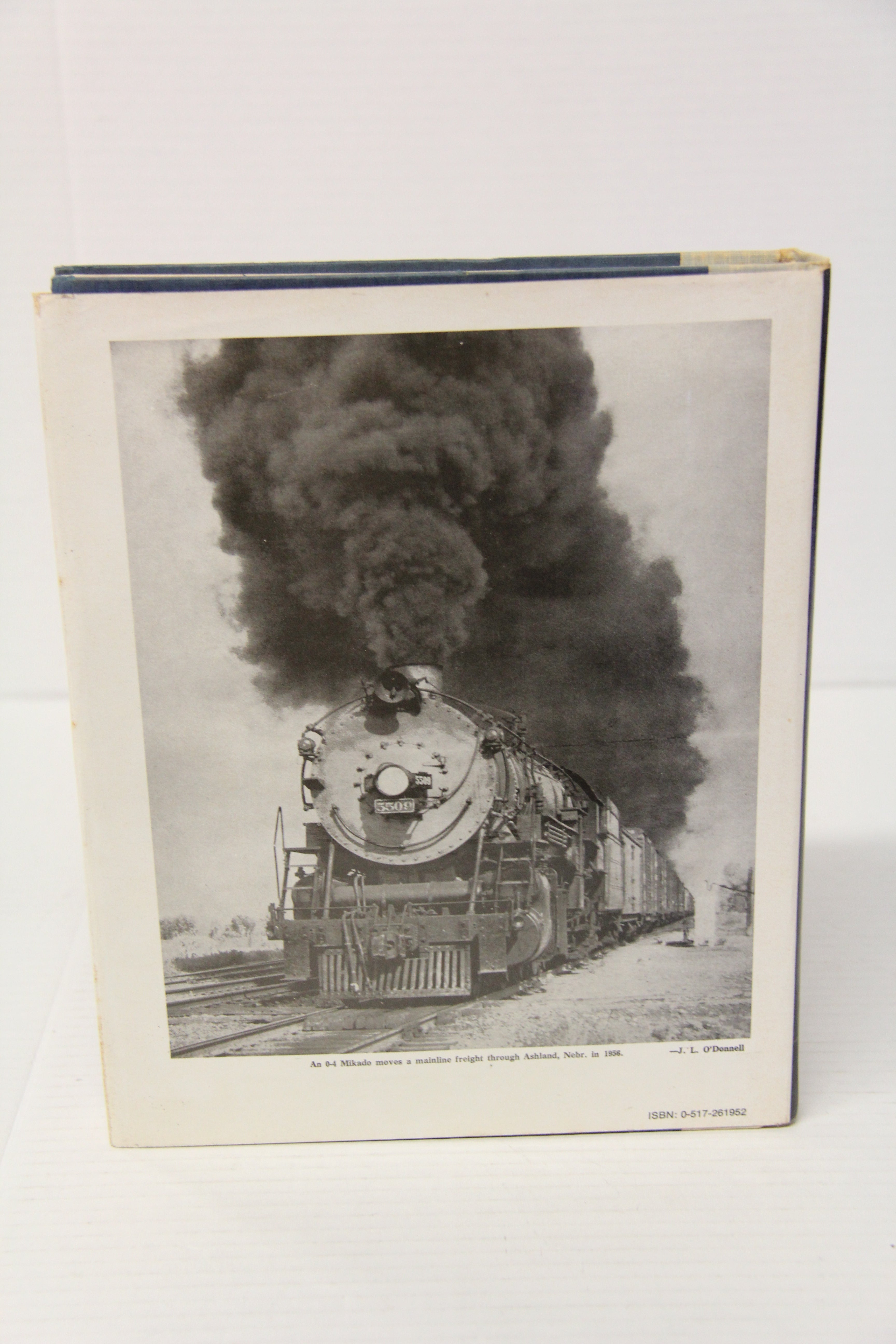 1978 "Steam Locomotives of the Burlington Route" By Bernard G Corbin & William F Kerka-Hard Cover-Second hand-M7145
