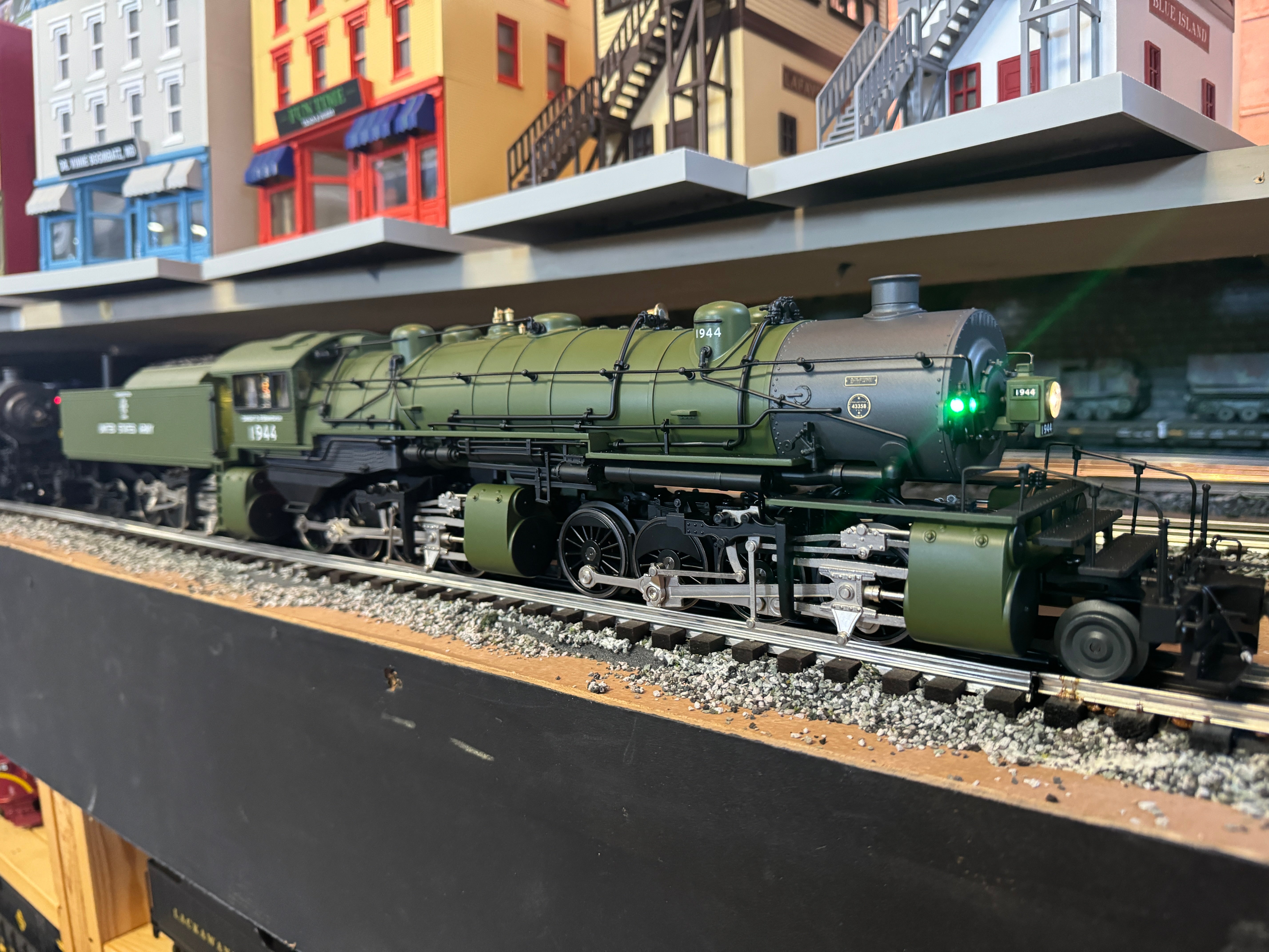 Lionel 2431860 - Vision Line Triplex Steam Locomotive "U.S. Army" #1944 - Custom Run for MrMuffin'sTrains