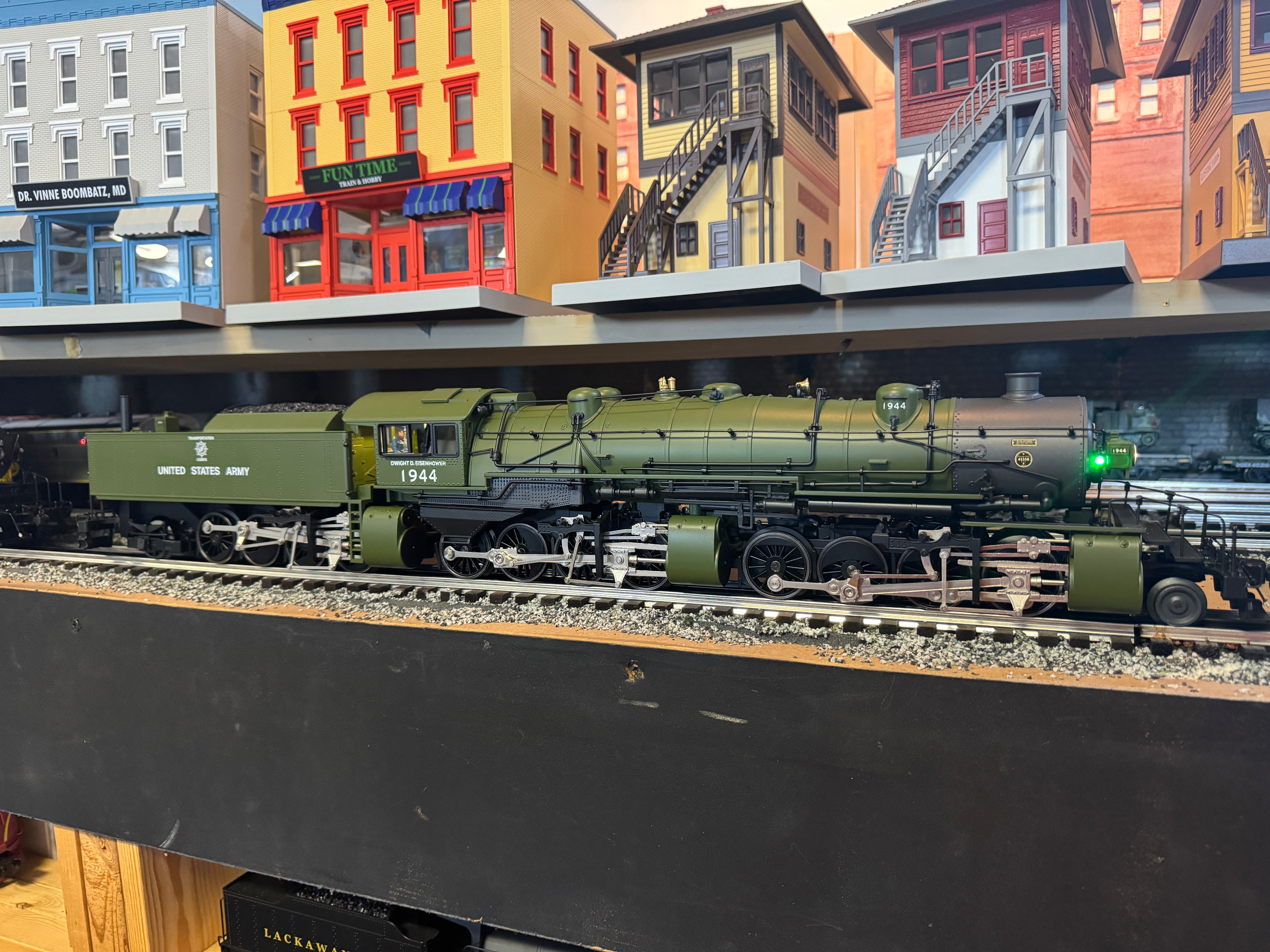 Lionel 2431860 - Vision Line Triplex Steam Locomotive "U.S. Army" #1944 - Custom Run for MrMuffin'sTrains