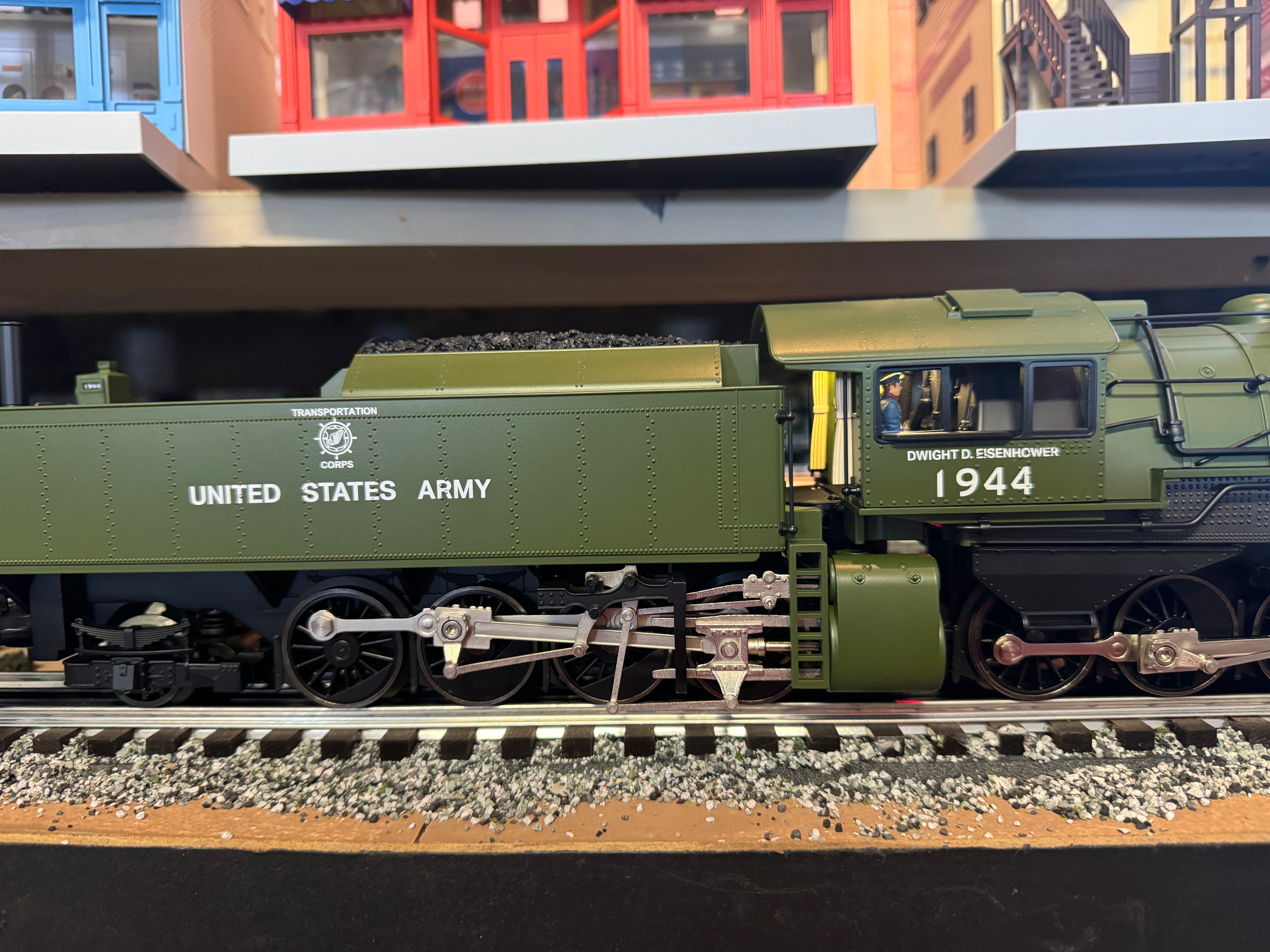 Lionel 2431860 - Vision Line Triplex Steam Locomotive "U.S. Army" #1944 - Custom Run for MrMuffin'sTrains