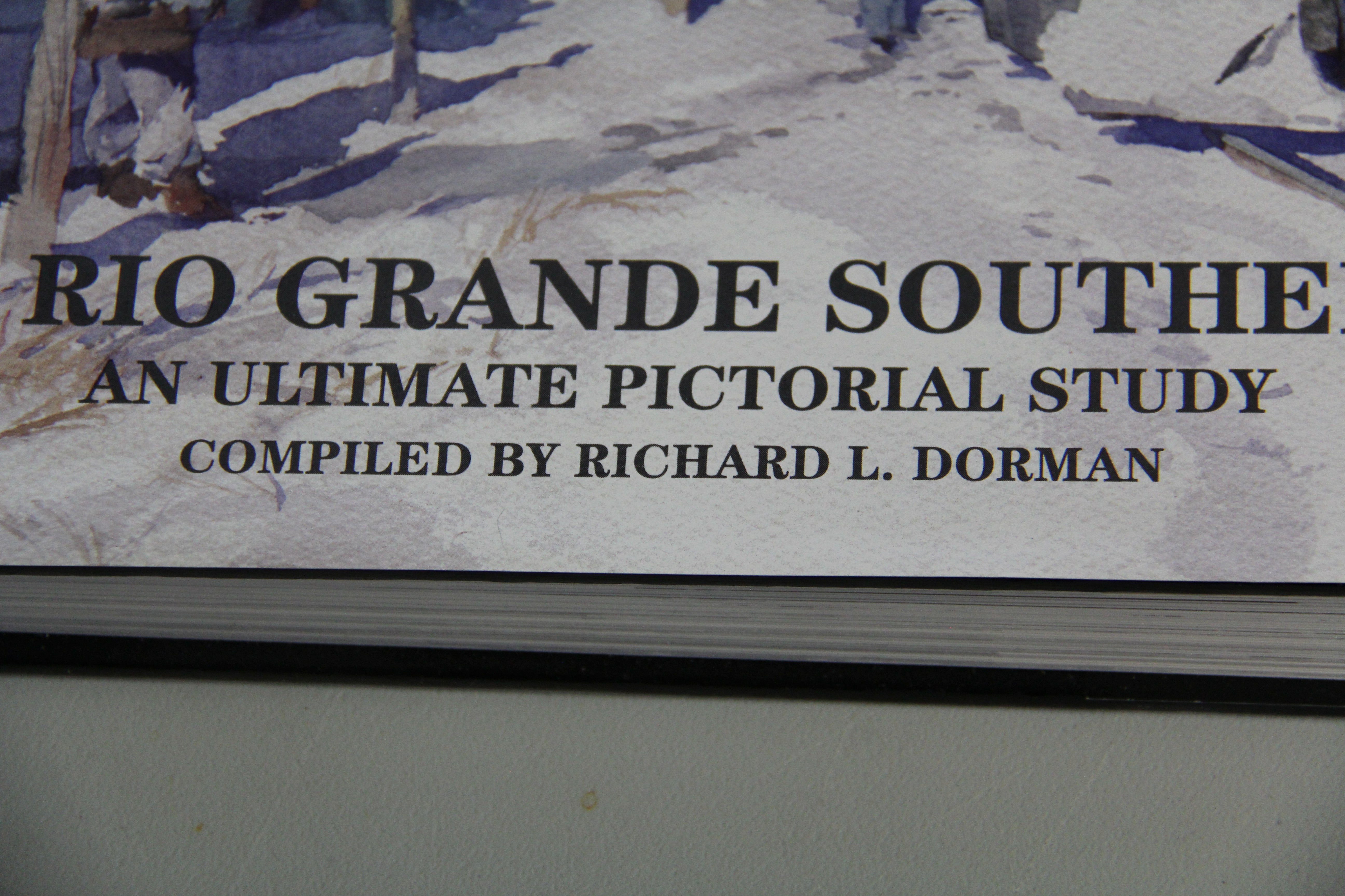 "The Rio Grande Southern II - An Ultimate Pictorial Study" Hardback Book-Second hand-M5871