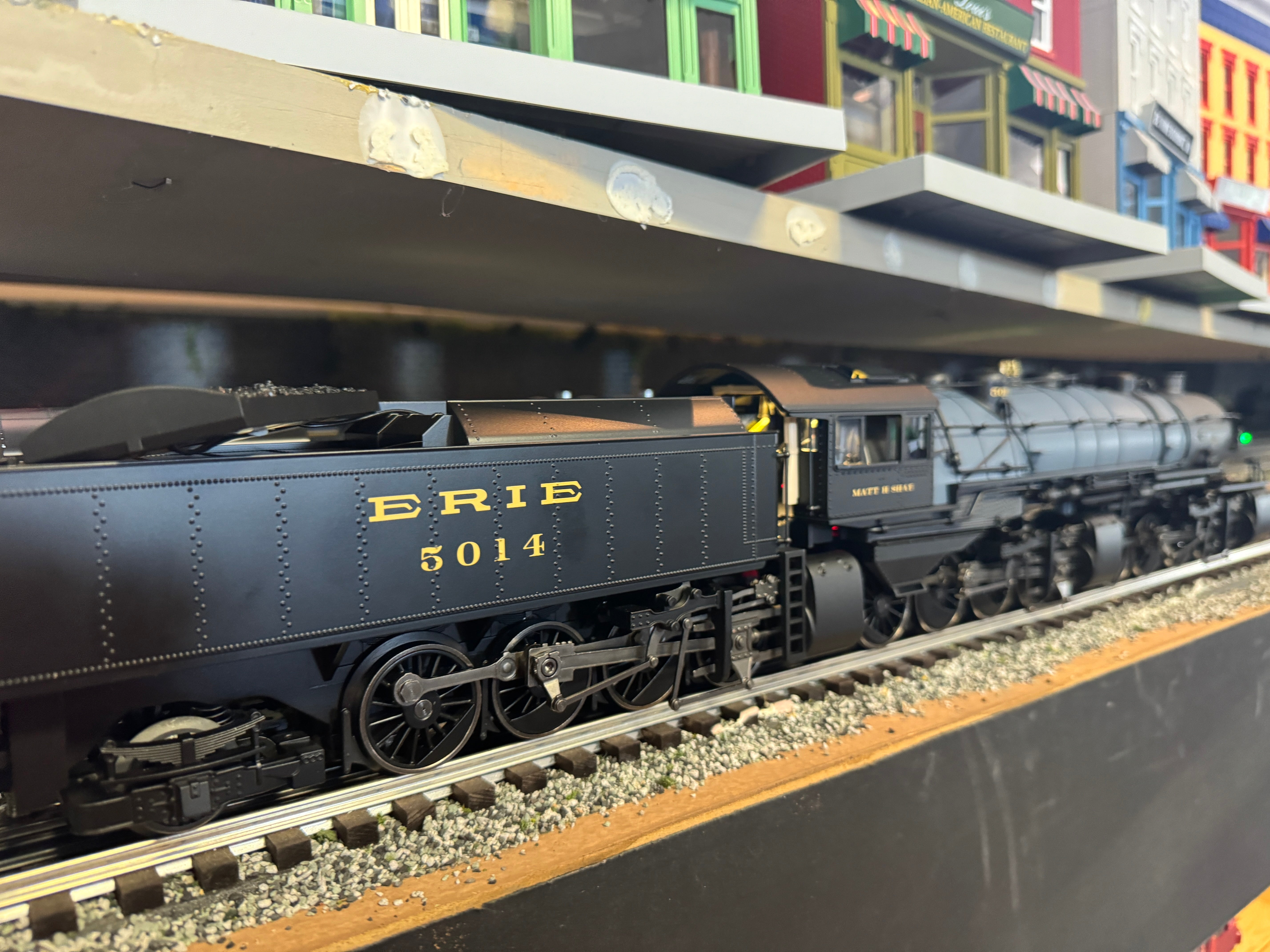 Lionel 2431850 - Vision Line Triplex Steam Locomotive "Erie" #5014 (w/o White Wheels) - Custom Run for MrMuffin'sTrains