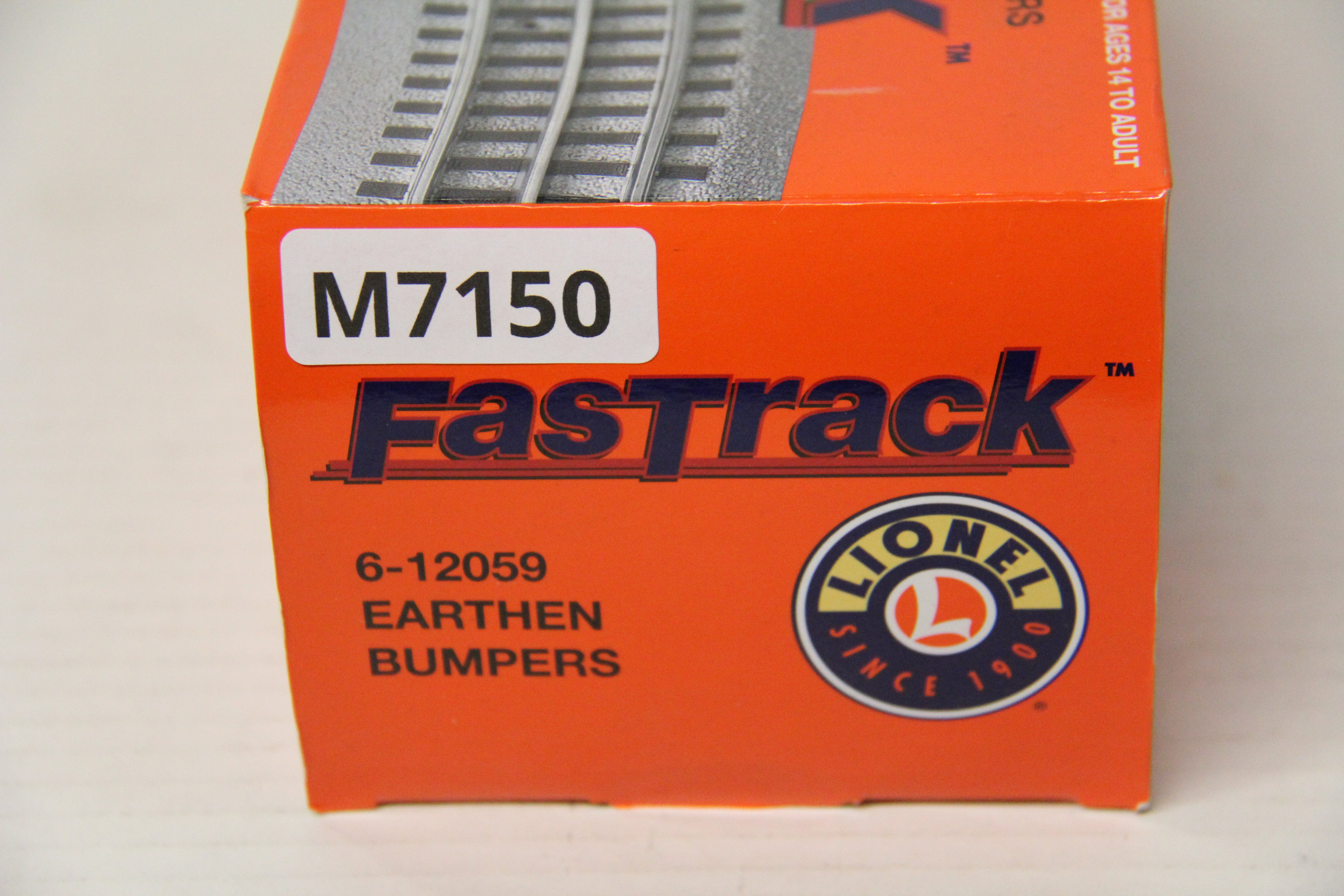 Lionel FasTrack 6-12059 Earthen Bumpers-Second hand-M7150-2