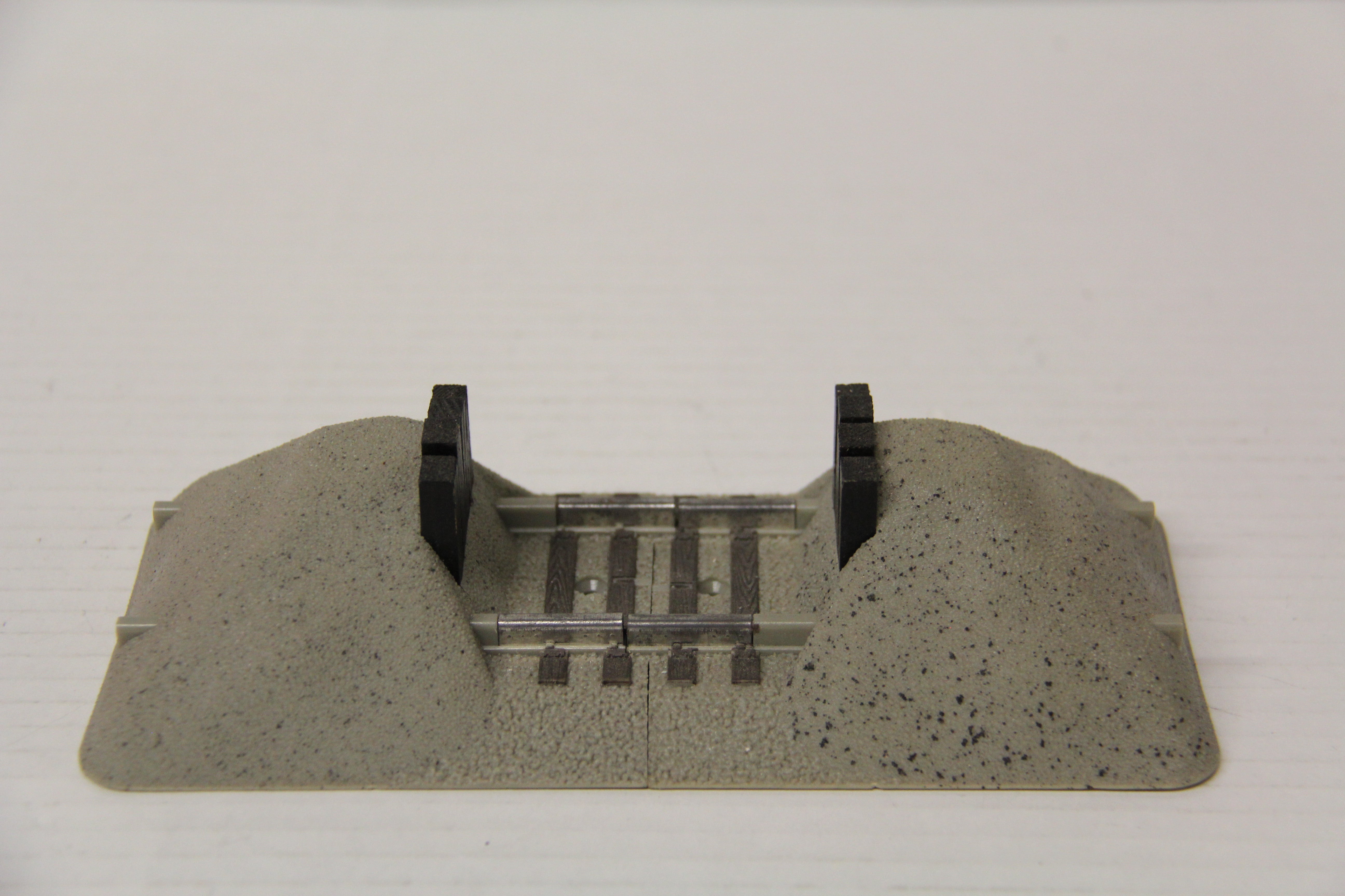 Lionel FasTrack 6-12059 Earthen Bumpers-Second hand-M7150-2