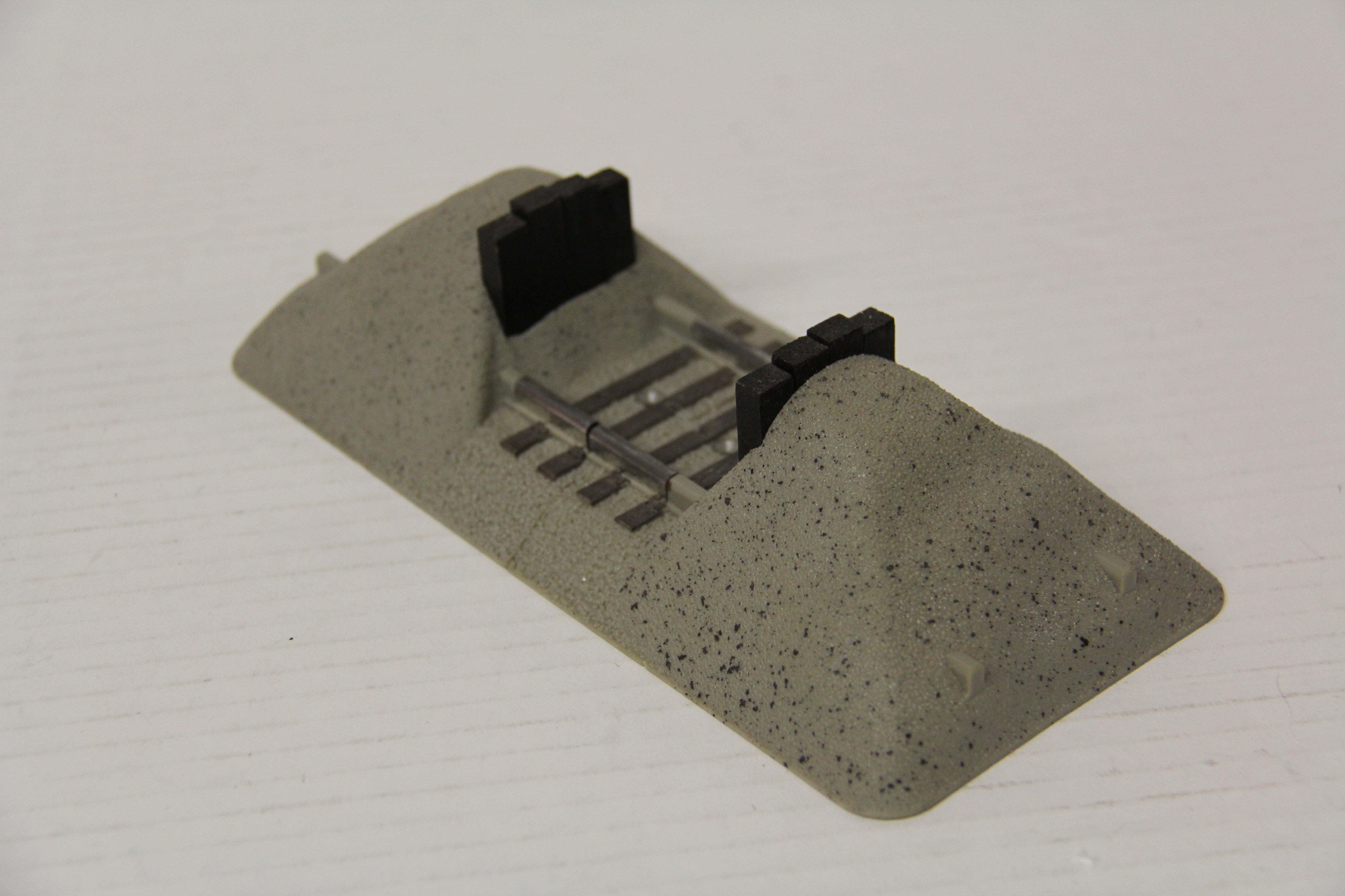 Lionel FasTrack 6-12059 Earthen Bumpers-Second hand-M7150-2