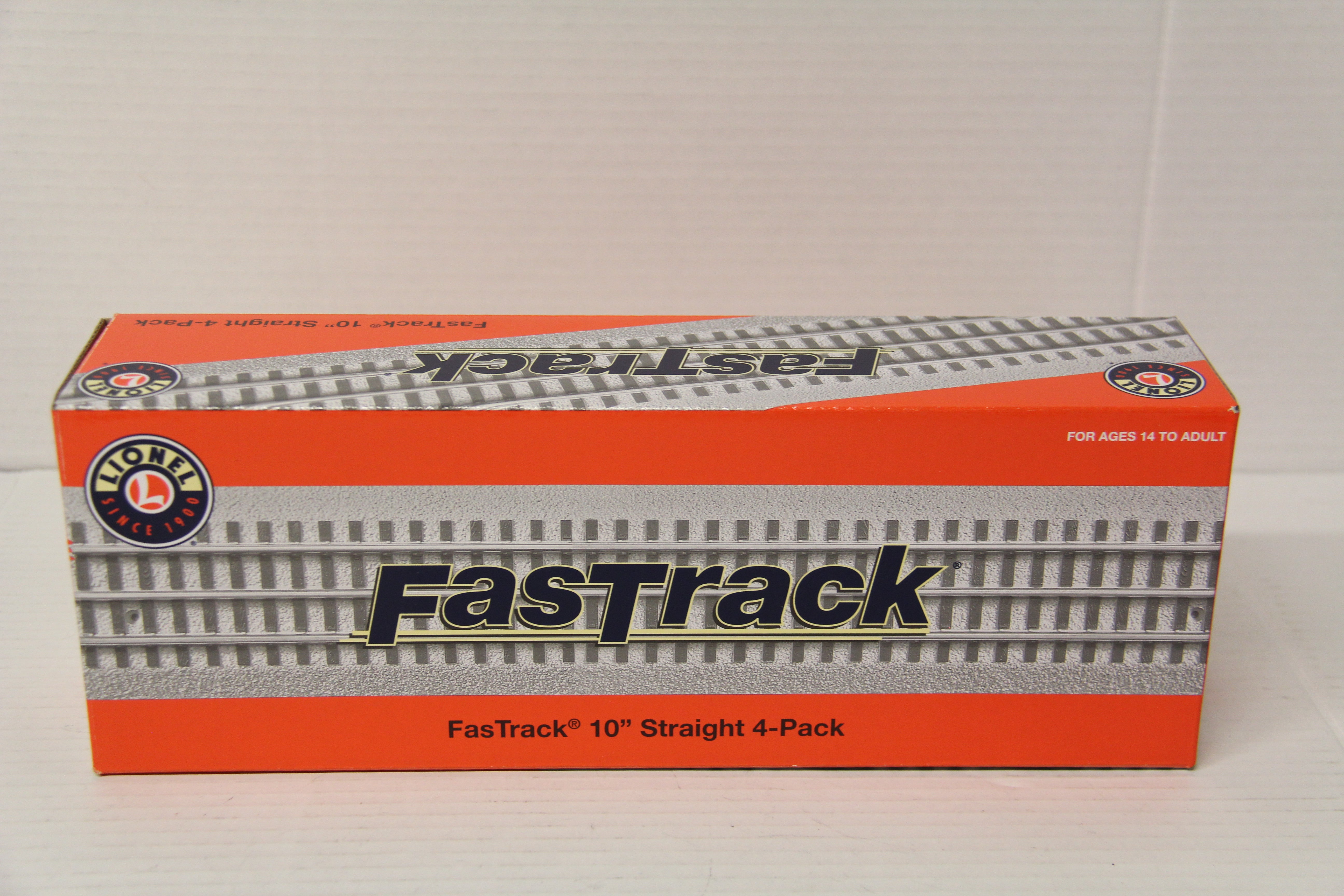 Lionel FasTrack 6-12032 -10 in. Straight Track 4 pack-Second hand-M7152-8
