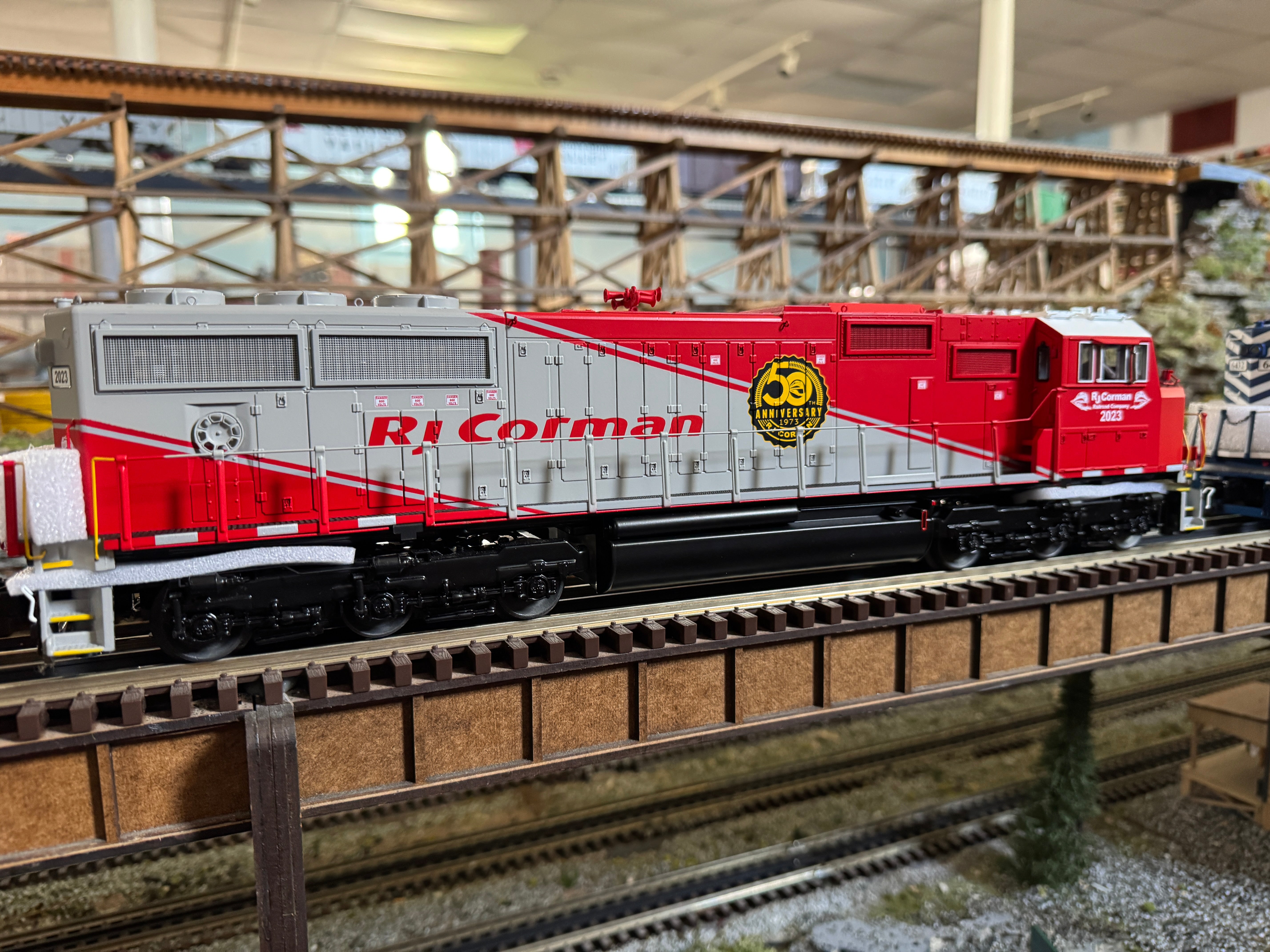 Atlas O 30138211 - Premier - SD70MAC Diesel Locomotive "RJ Corman" #2023 w/ PS3