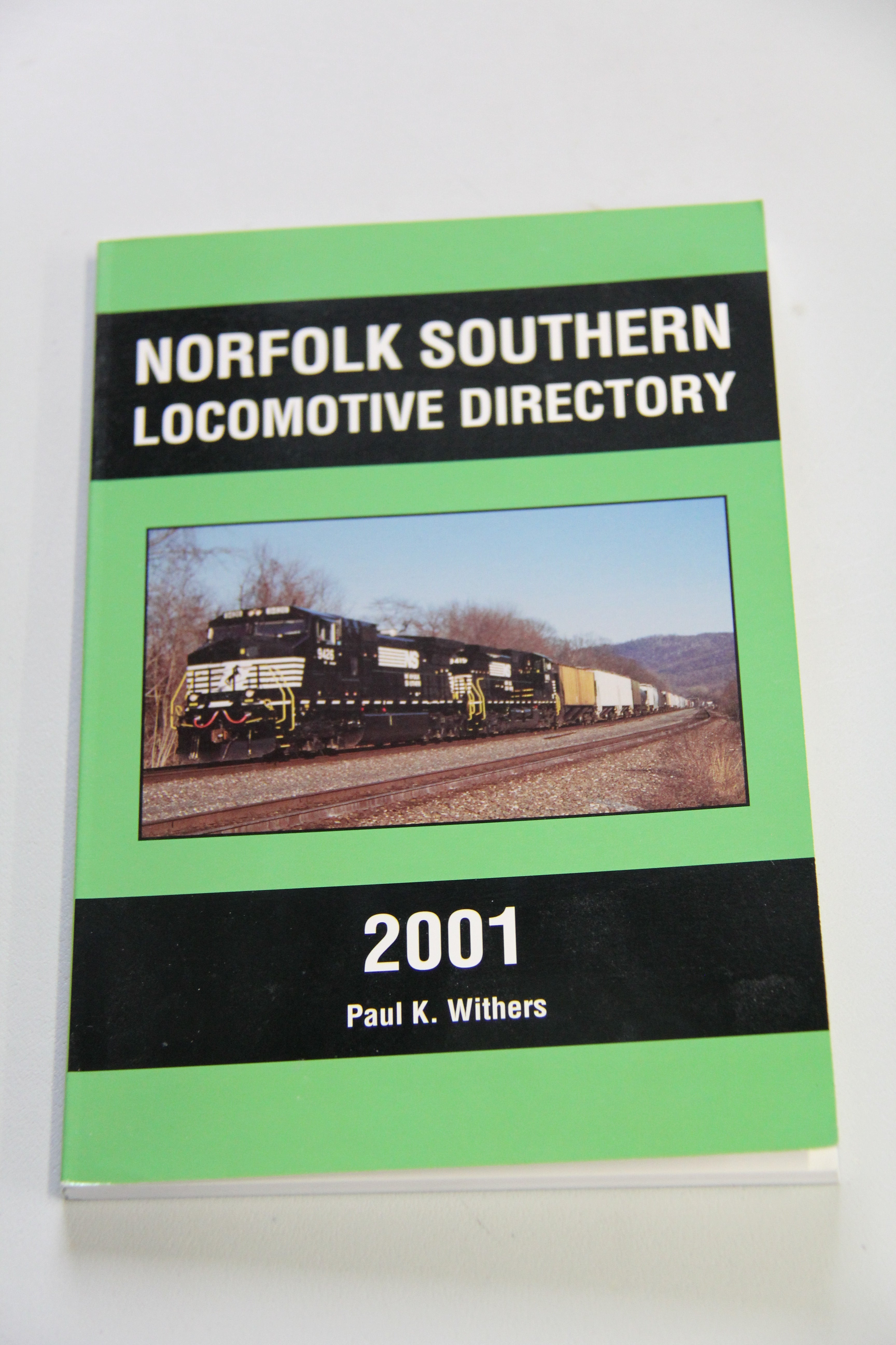 "Norfolk Southern Locomotive Directory" Various Years  Paperback Books-3 Vol Set-Second hand-M5876