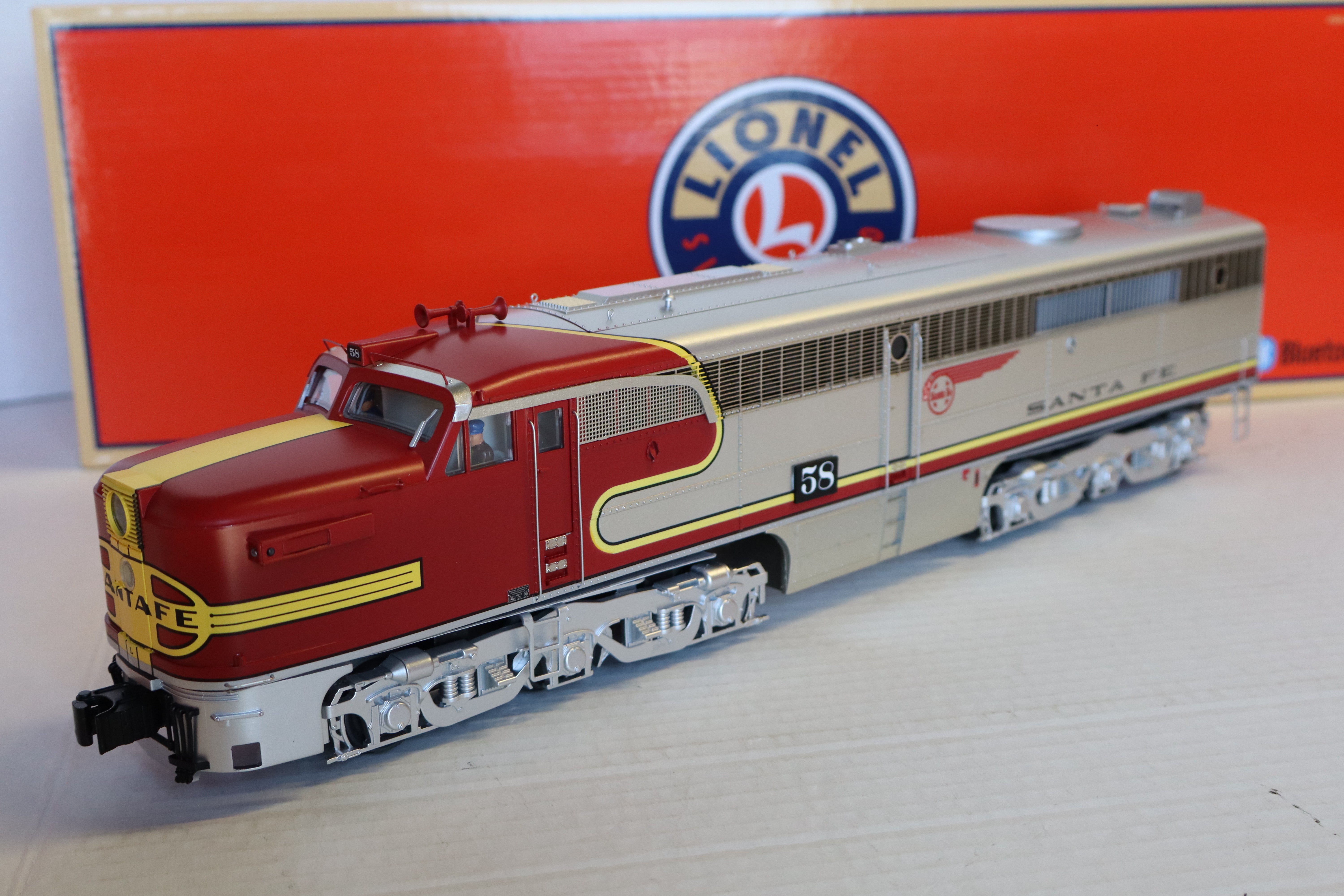 Lionel 2533260 & 2533269 Santa Fe LEGACY PA ABA Set-Second hand-M8168