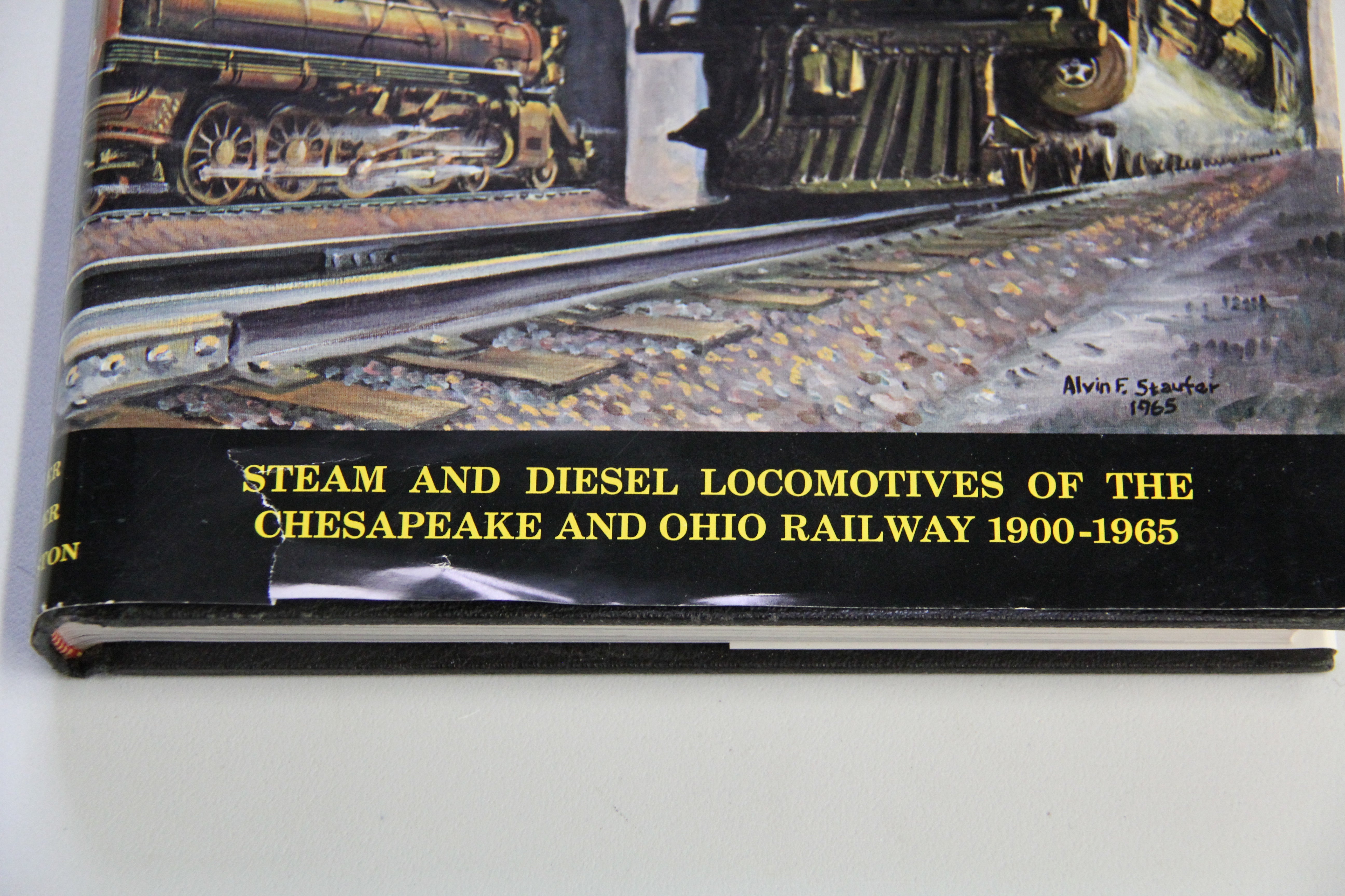 "C & O Power- Steam And Diesel Locomotives of the Chesapeake And Ohio Railways 1900-1965" Hardback Book-Second hand-M5880