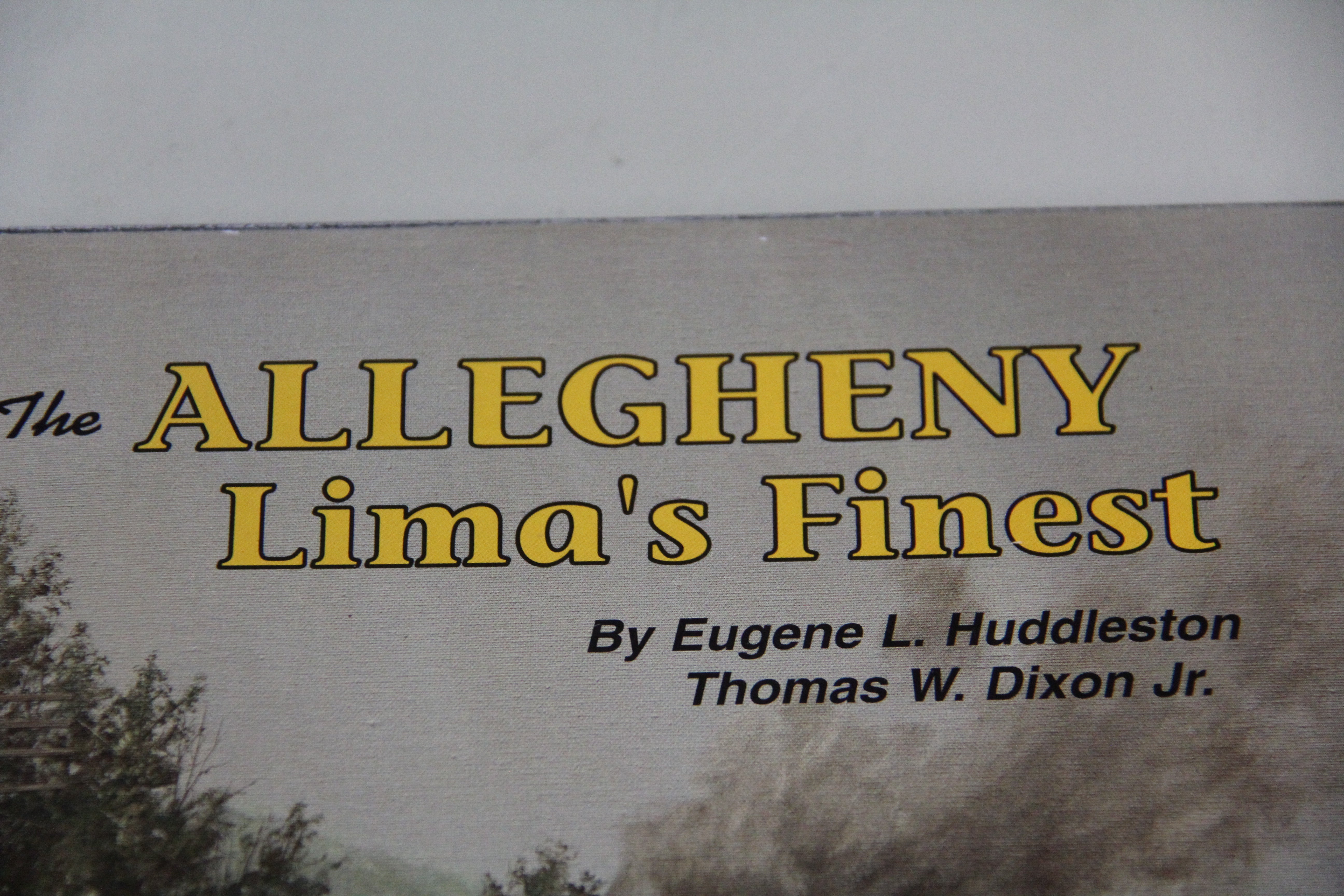 "The Allegheny Lima's Finest" Hardback Book-Second hand-M5881